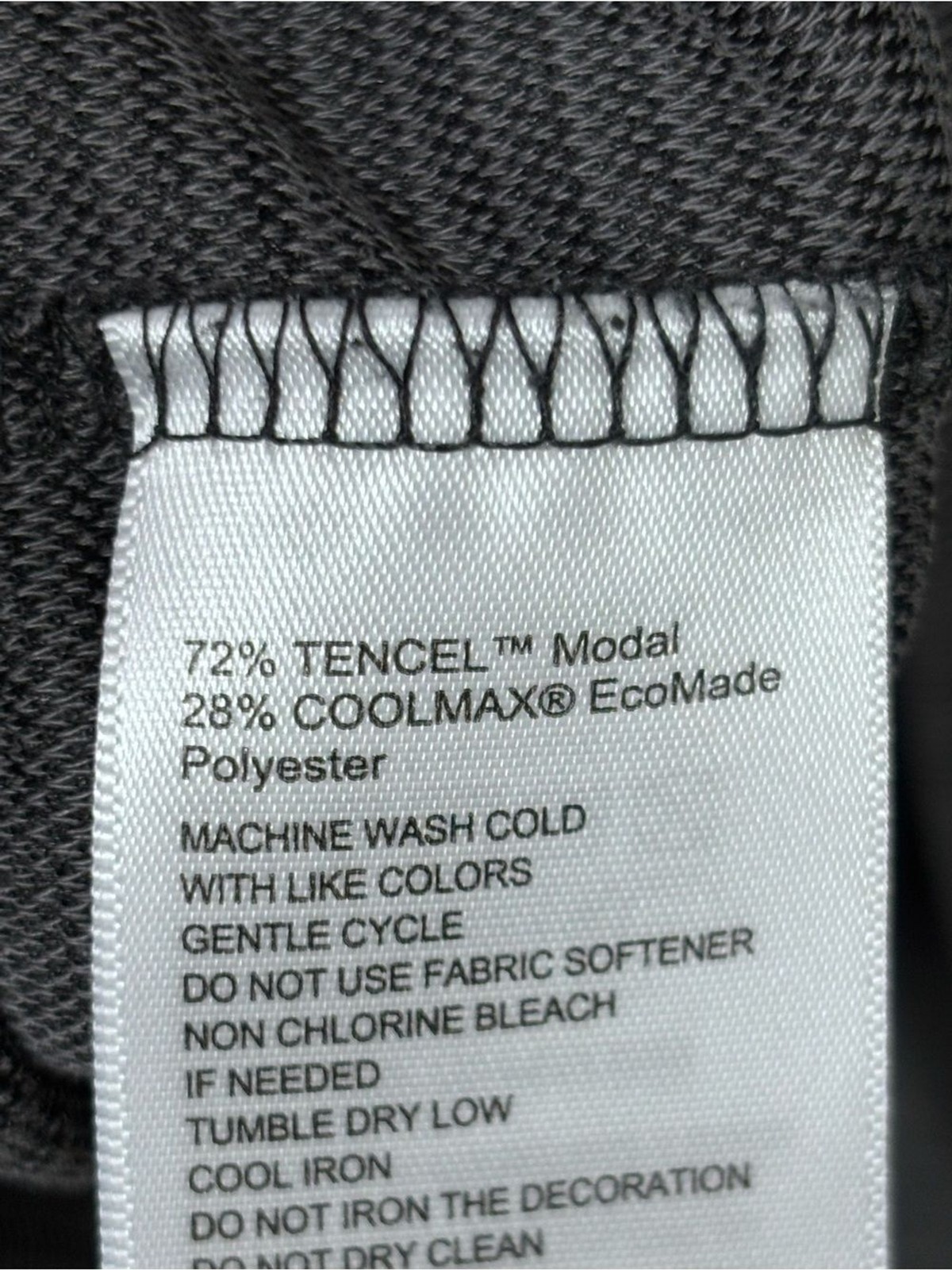 Tommy Bahama Island Zone V-Neck Short Sleeve Shirt Men’s L Gray