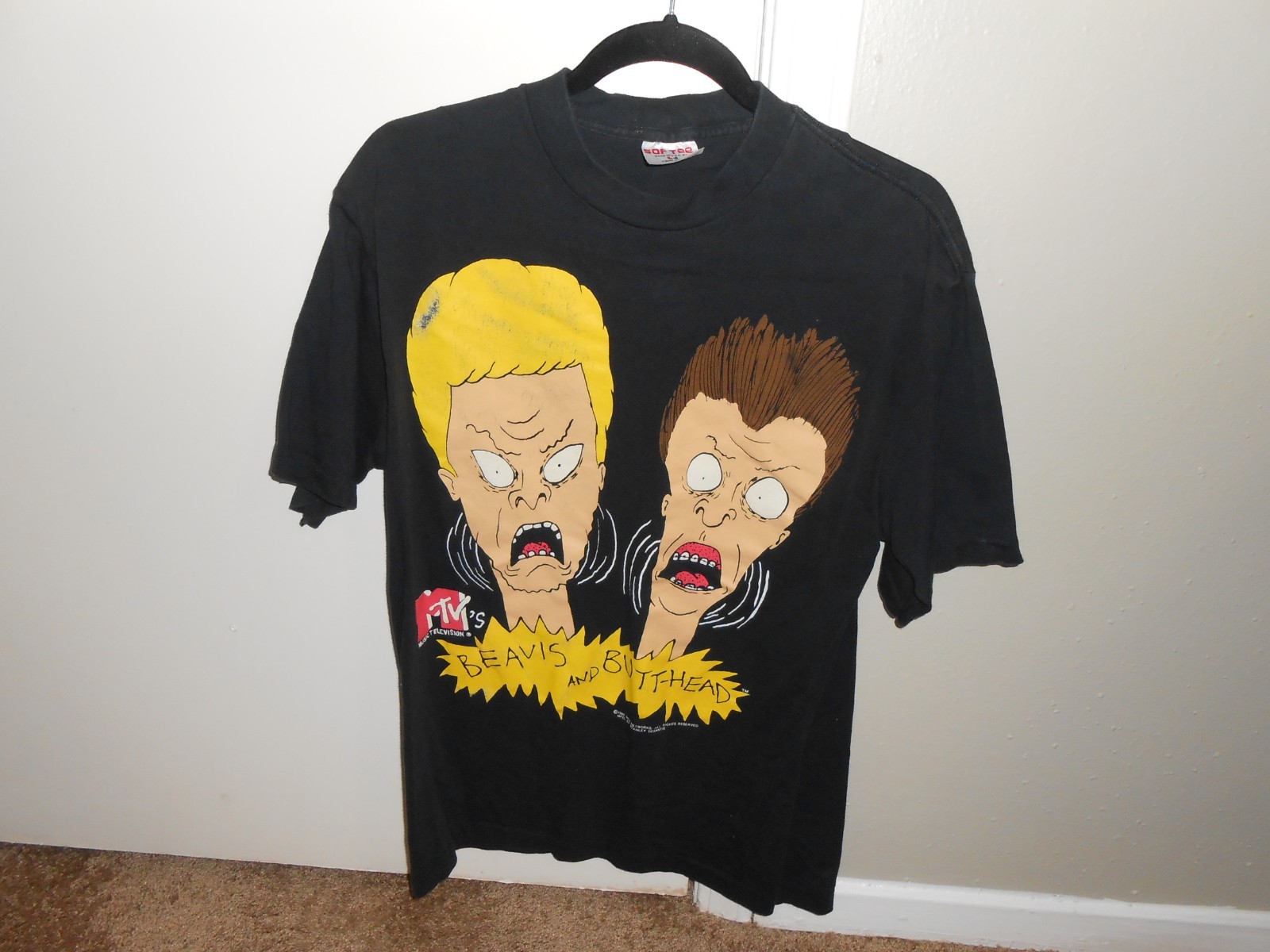 Vintage 1993 Beavis And Butthead T-Shirt L – SofTee Brand Made In USA