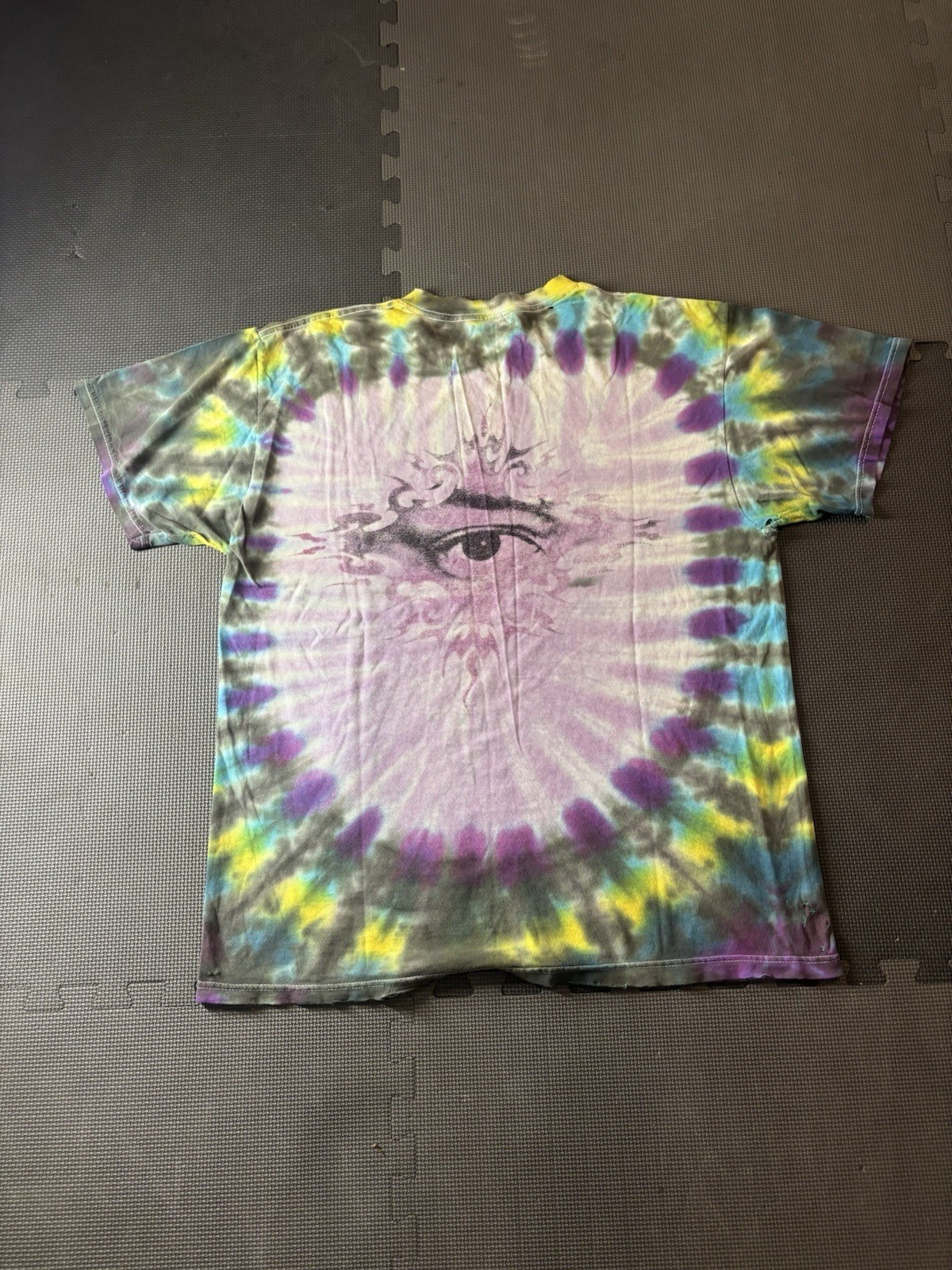VINTAGE RARE Jimi Hendrix Tie-Dye Double-Sided Graphic Men&rsquo;s T-Shirt Size XL