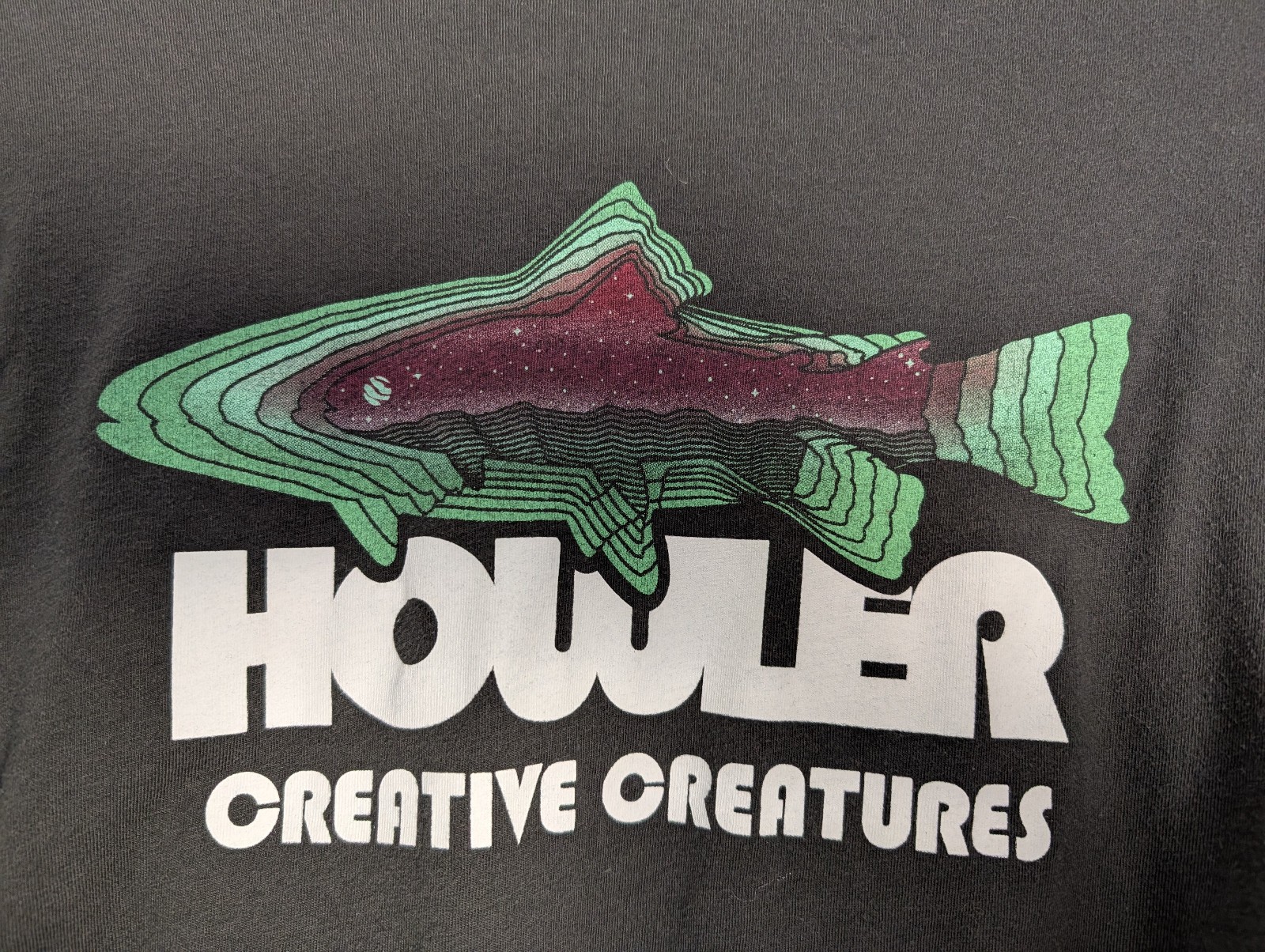 Howler Brothers Creative Creatures Shirt Mens Medium Graphic Long Sleeve