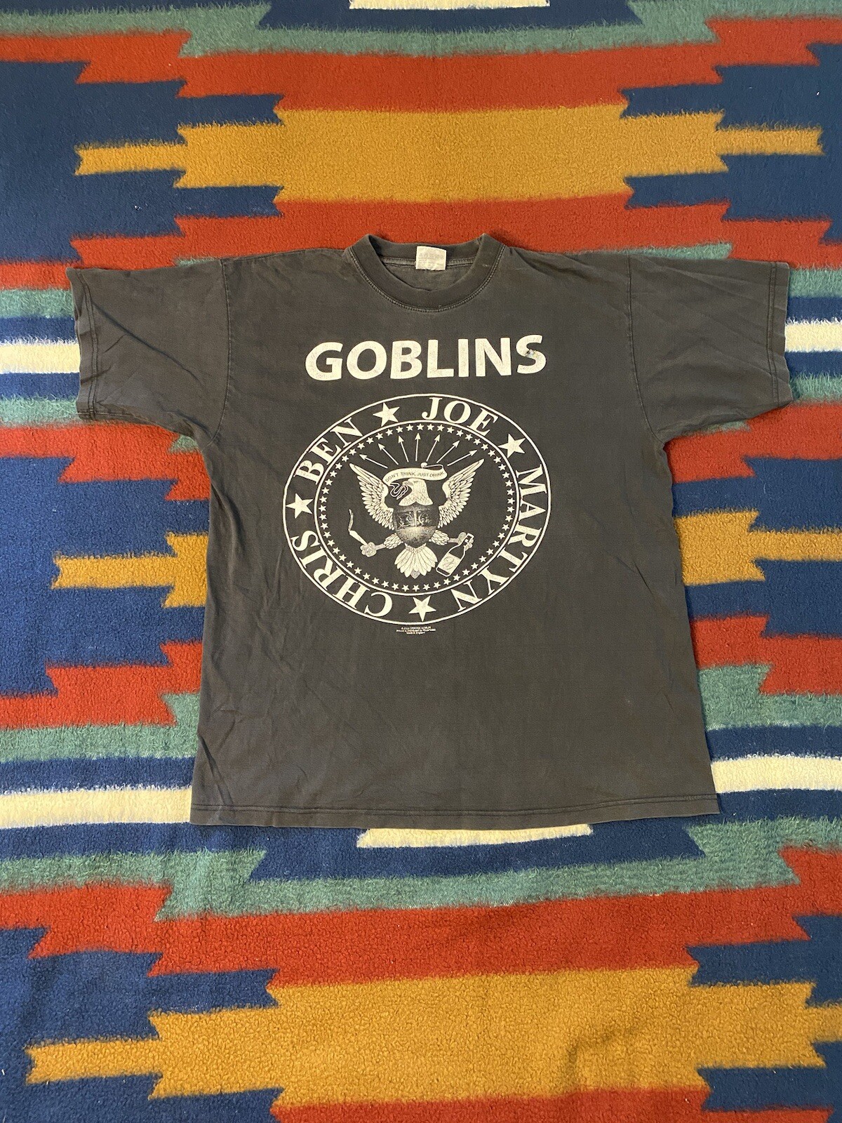 Orange Goblin Vintage T-Shirt Heavy Metal Razamataz Black XL Goblins England
