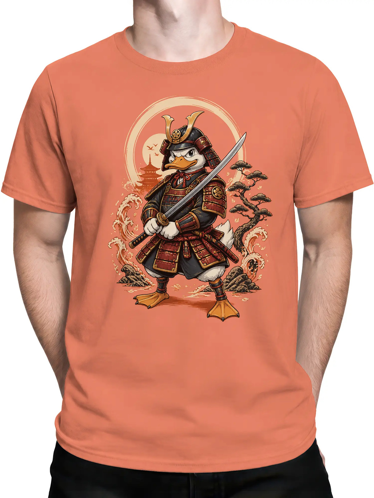 Samurai Duck Warrior T-Shirt | Unisex