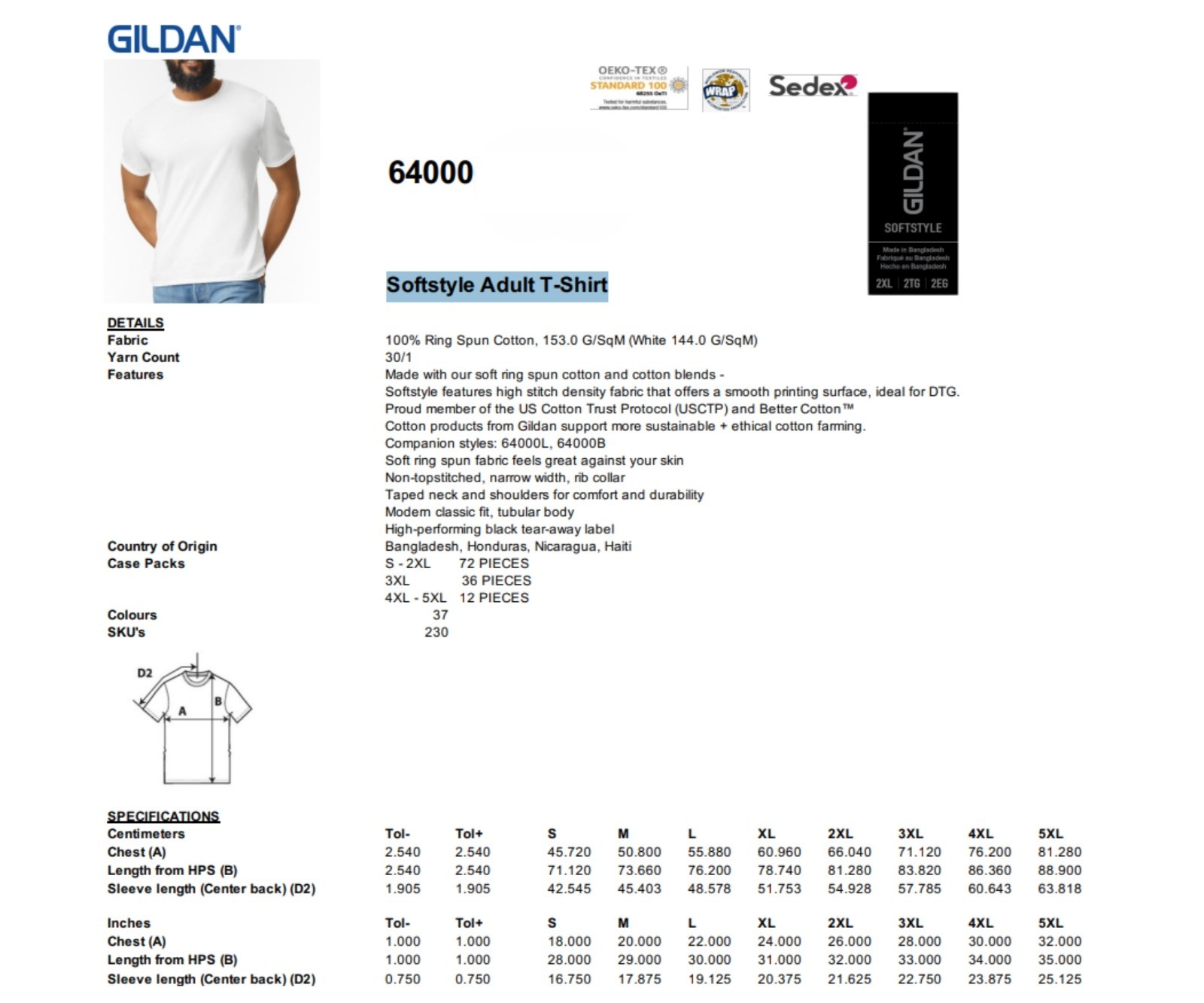 3 Pack Gildan Softstyle T Shirts Mens Short Sleeve Crew Neck Ringspun Cotton Tee
