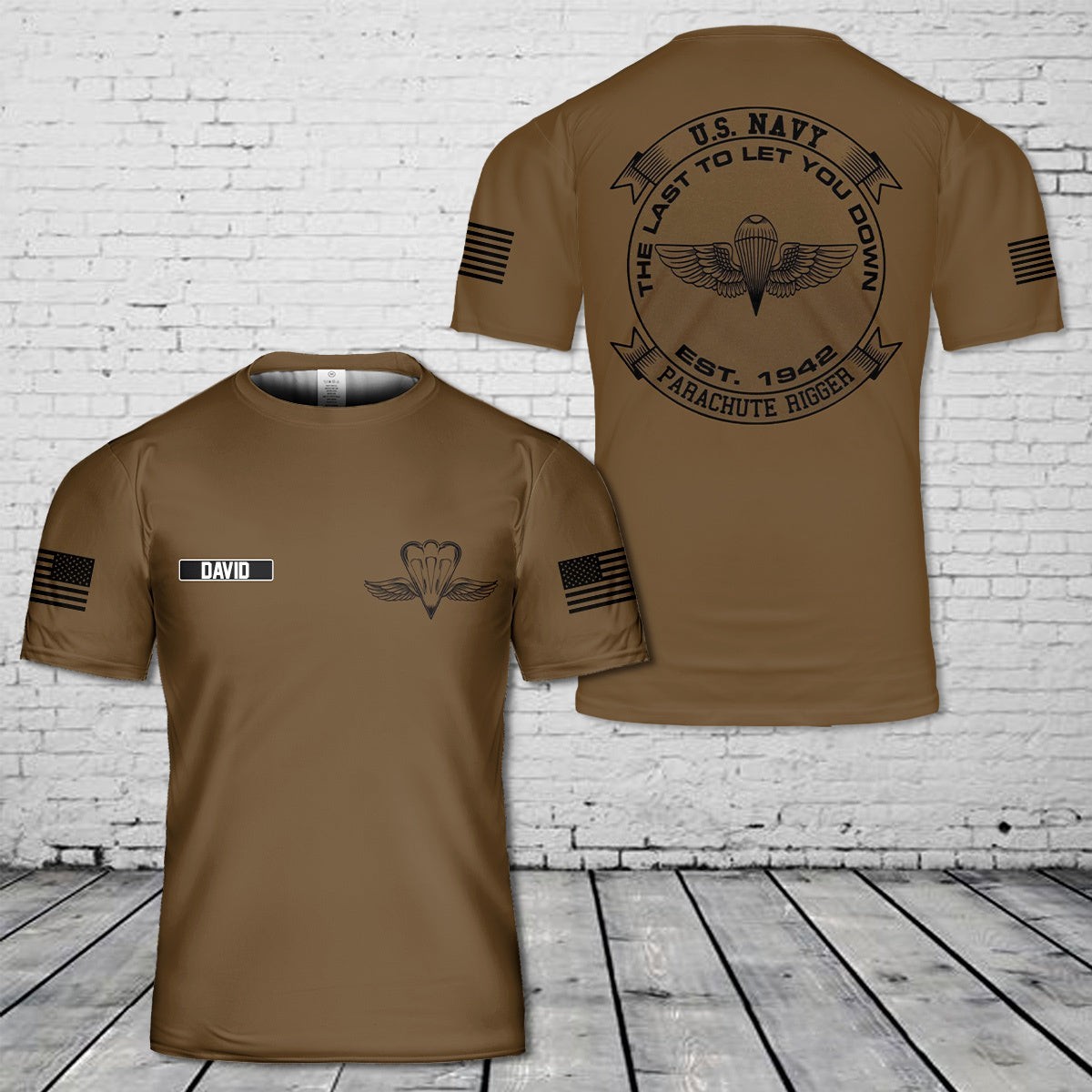 Custom Name US Navy PR 3D T-Shirt Military AOP SHirt Full Size S-5XL