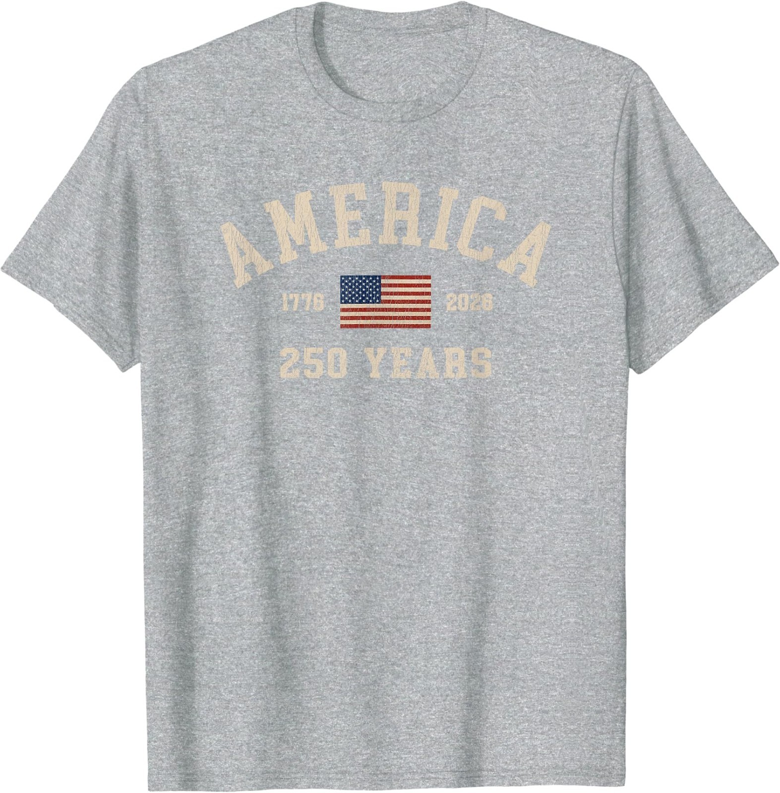 America 250 Years USA United States Flag July 4th 2026 1776 T-Shirt
