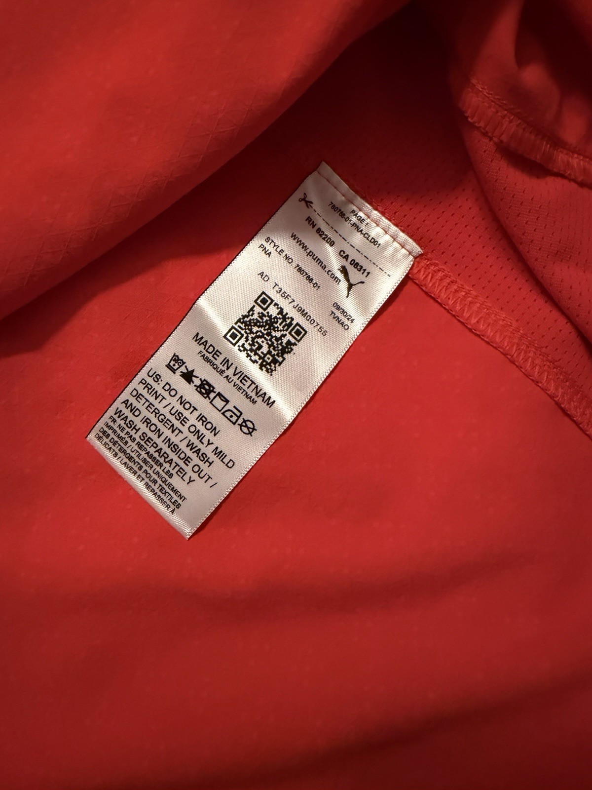 NWT Cristiano Ronaldo Portugal Puma 2026 Home On-Field Authentic Jersey L and XL
