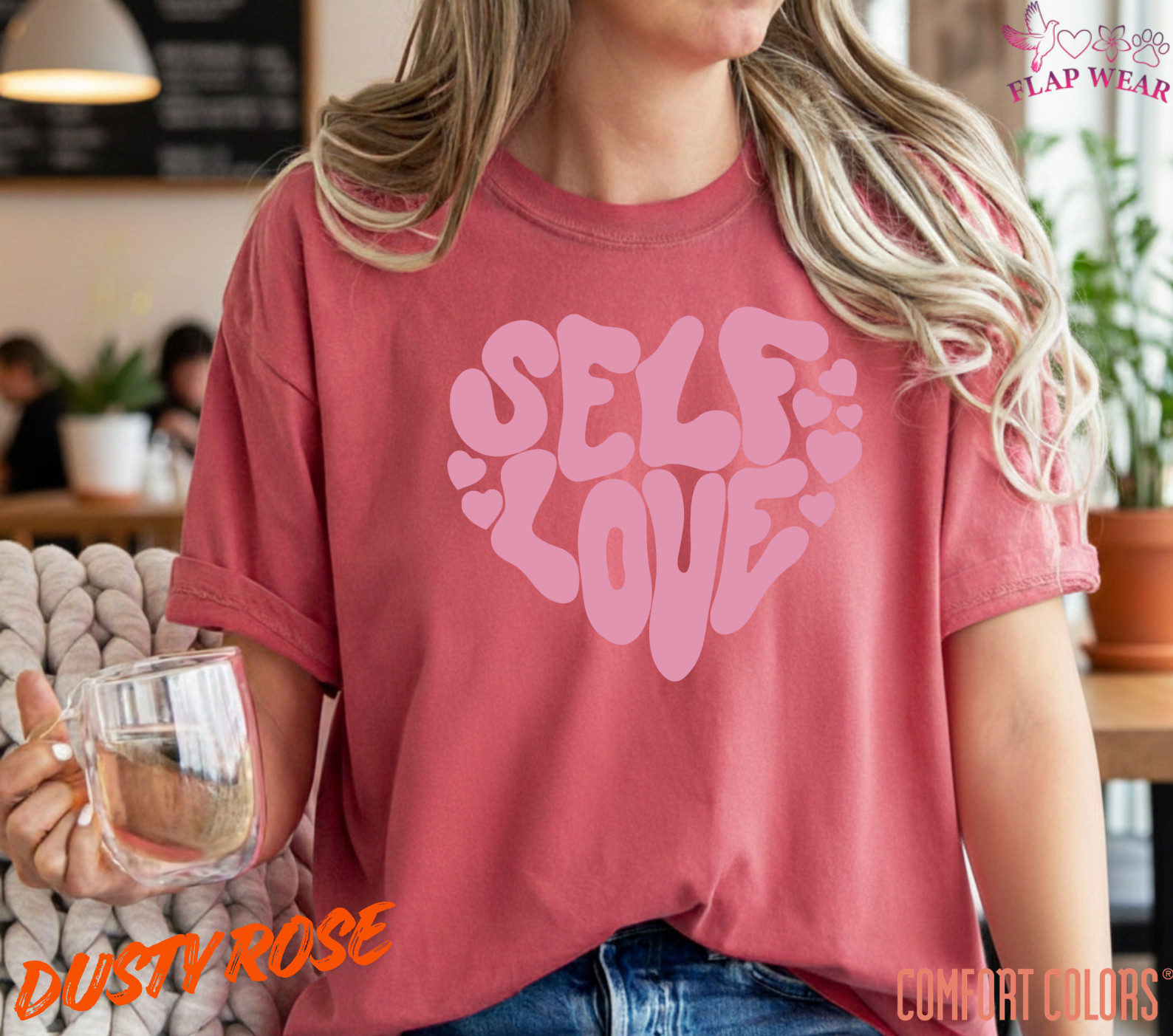 Unisex Self Love HeartT shirt Men T shirt Women valanity Romantic