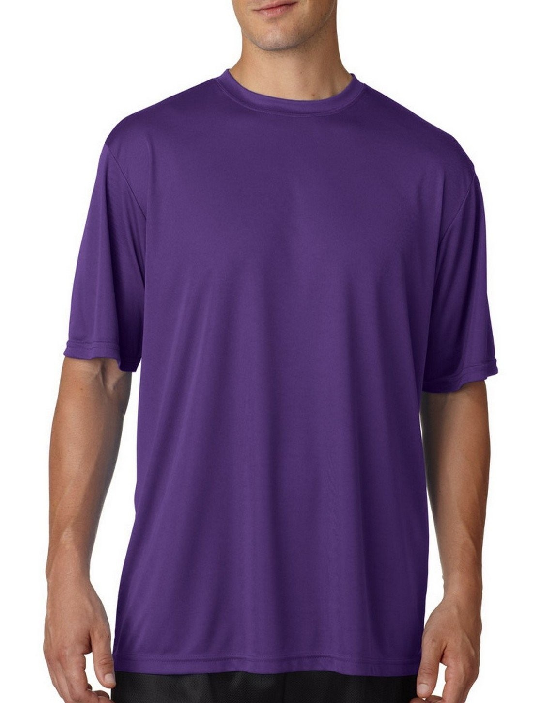 N3142 Adult Cooling Performance Tee, Purple, Large