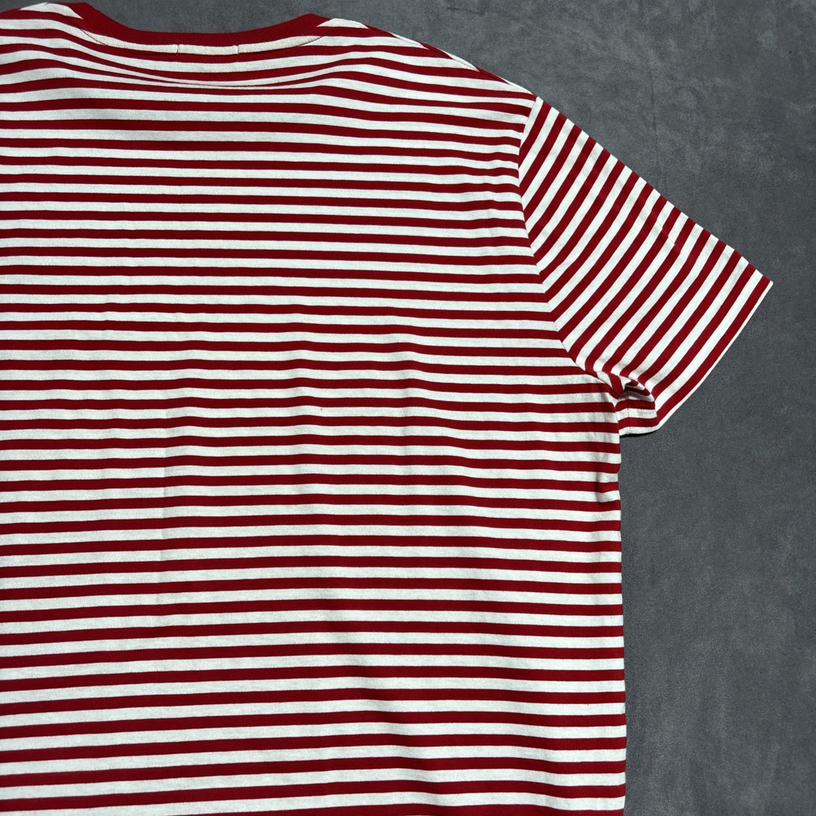 Polo Ralph Lauren Shirt Men&rsquo;s XL Red White Custom Fit Slim Where’s Waldo
