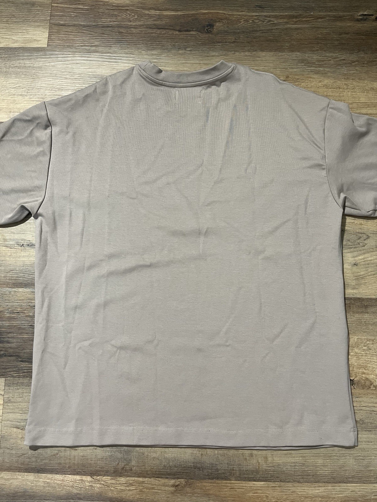 Public Supply light brown Solid Men Crew Neck Short Sleeve Oversized T-Shirt XL