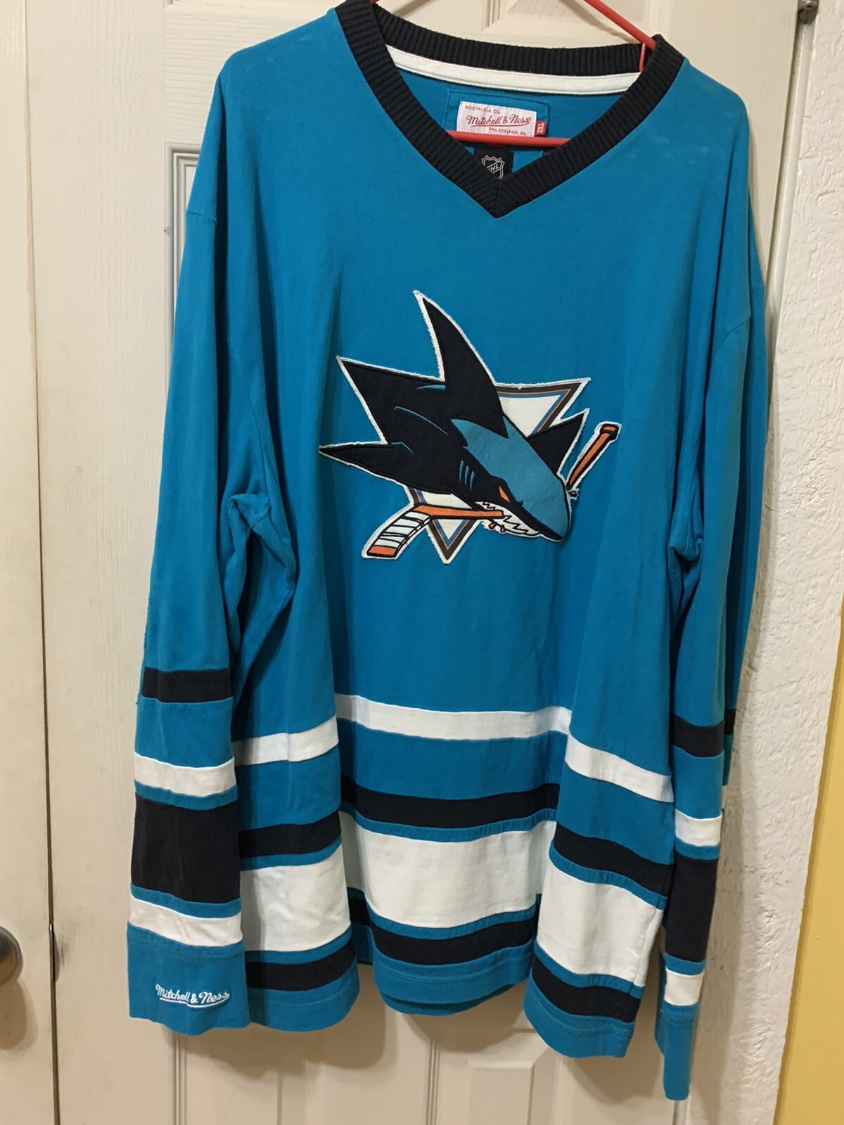 Mitchell & Ness San Jose Sharks NHL Pullover