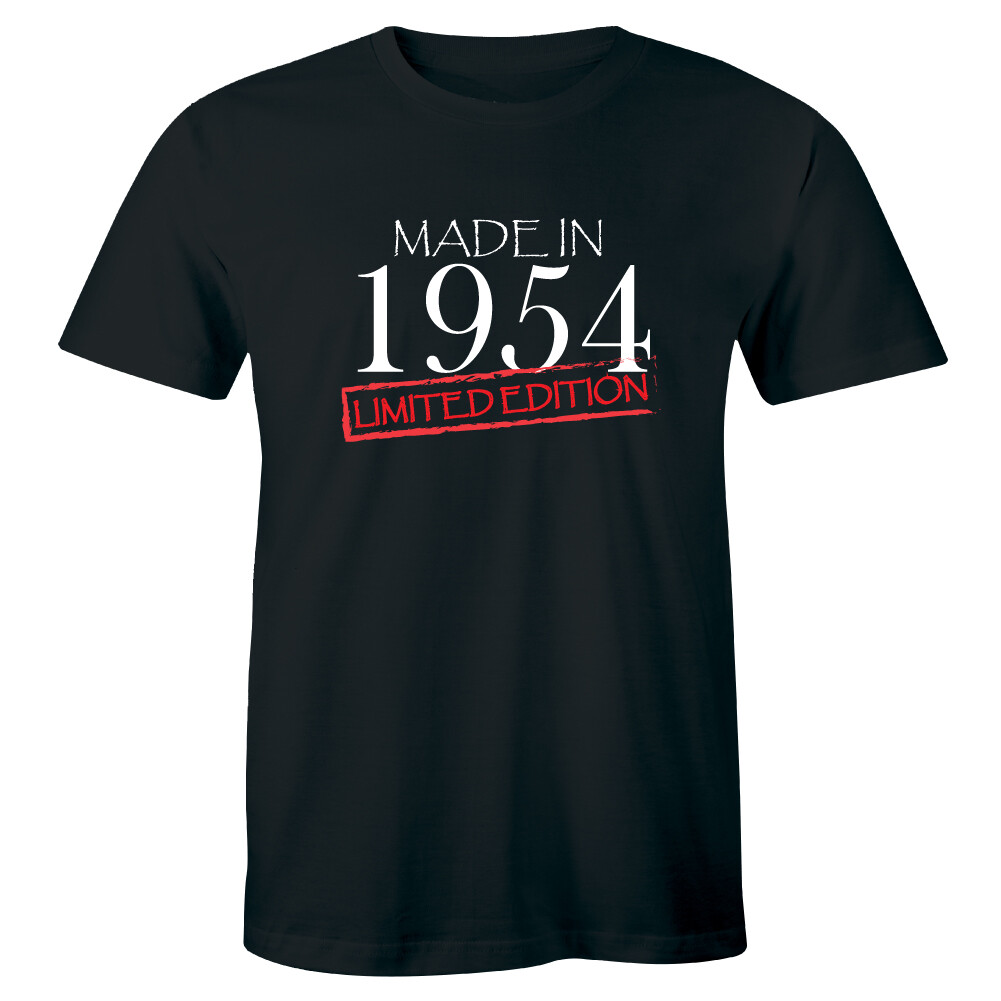Made In 1954 Limited Edition Vintage Birthday Gift Men&rsquo;s T-shirt Tee