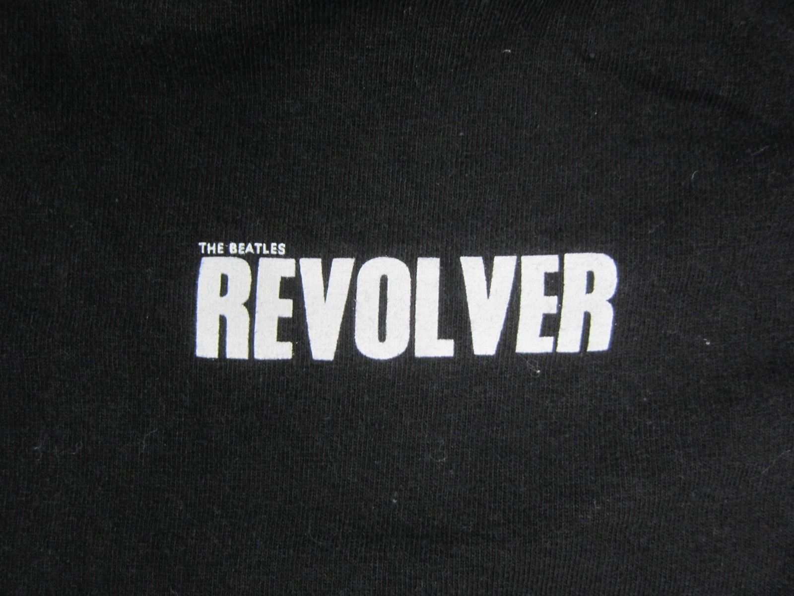 The Beatles Shirt Mens Extra Large XL Black Revolver Album Art 2002 Y2K
