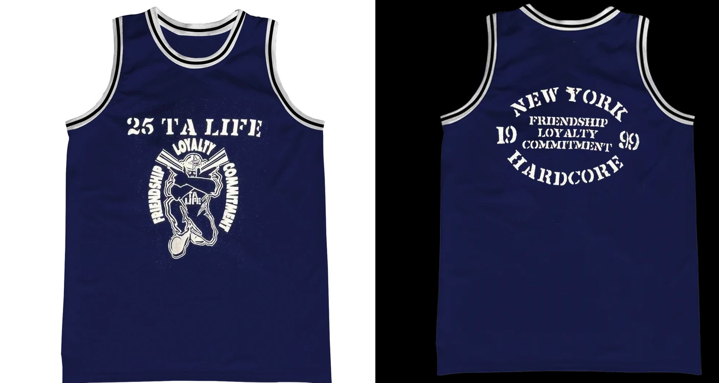 NYHC 1999 25 Ta Life Band basketball jersey All sizes XZ1556