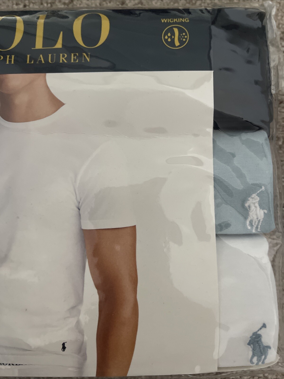 Lot Of Men’s POLO Ralph Lauren 3-Pack Mens mix-Color Classic Fit Neck T-Shirt