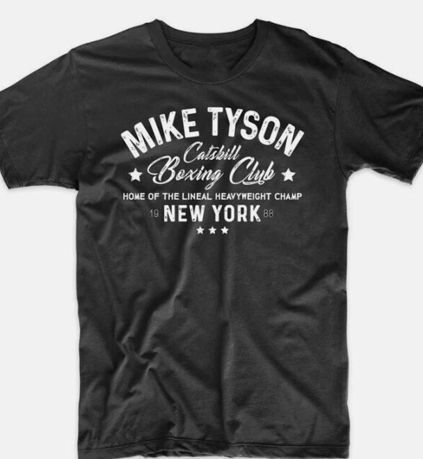 Mike Tyson T-Shirt Boxing black Short sleeve Tshirt good new new hot shirt new
