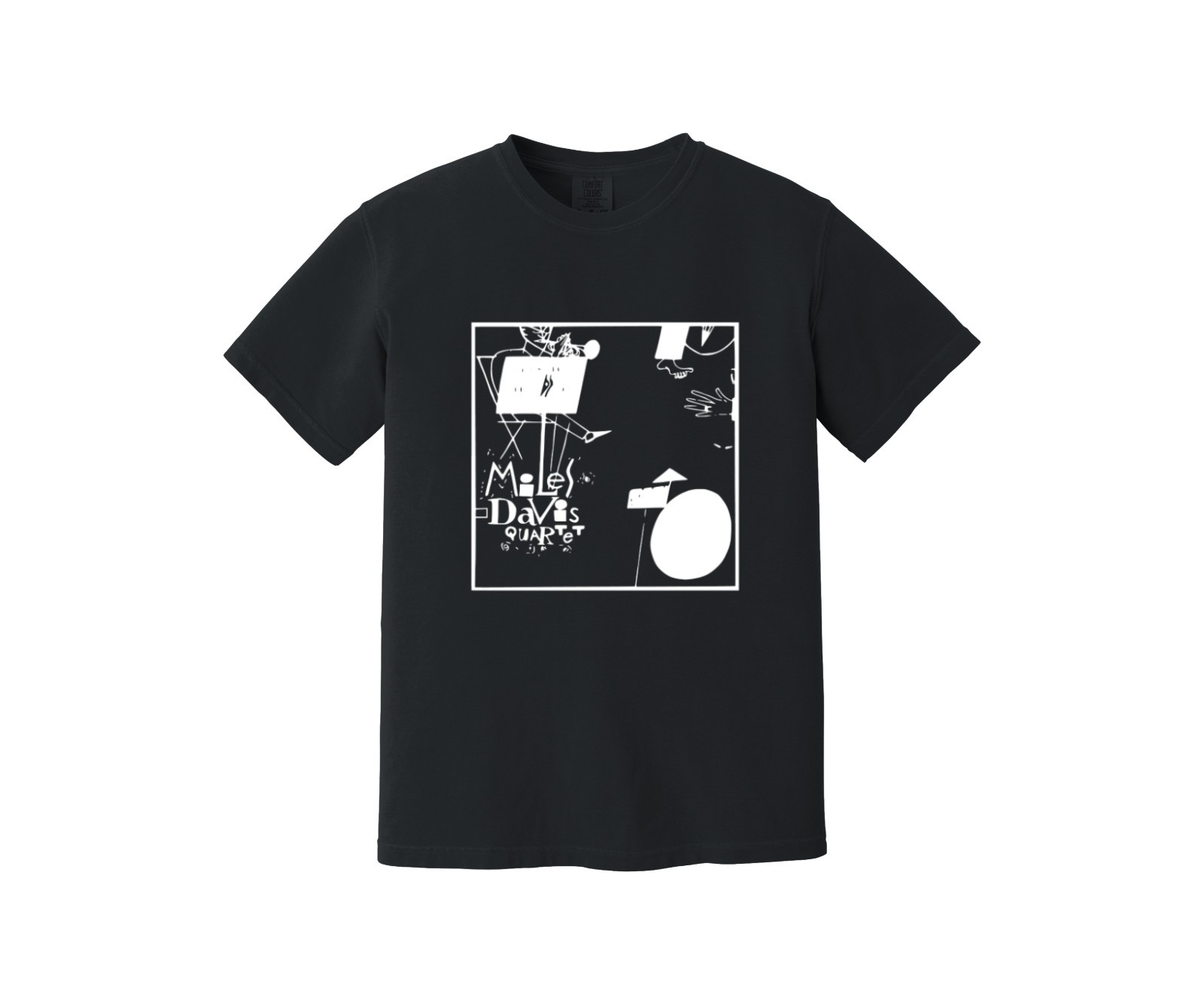 Miles Davis Quartet Heavyweight T Shirt – Jazz Musician, Blue Note, Coltrane 60s