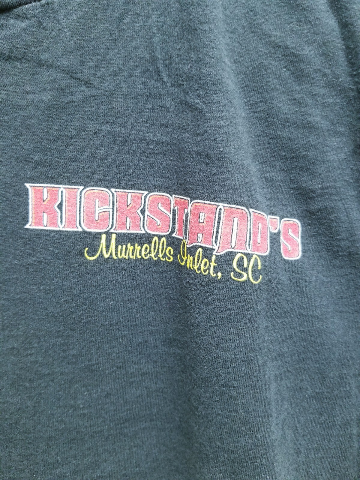 Vintage Kickstands Sports Bar T Shirt Size Medium Motorcycle Girl