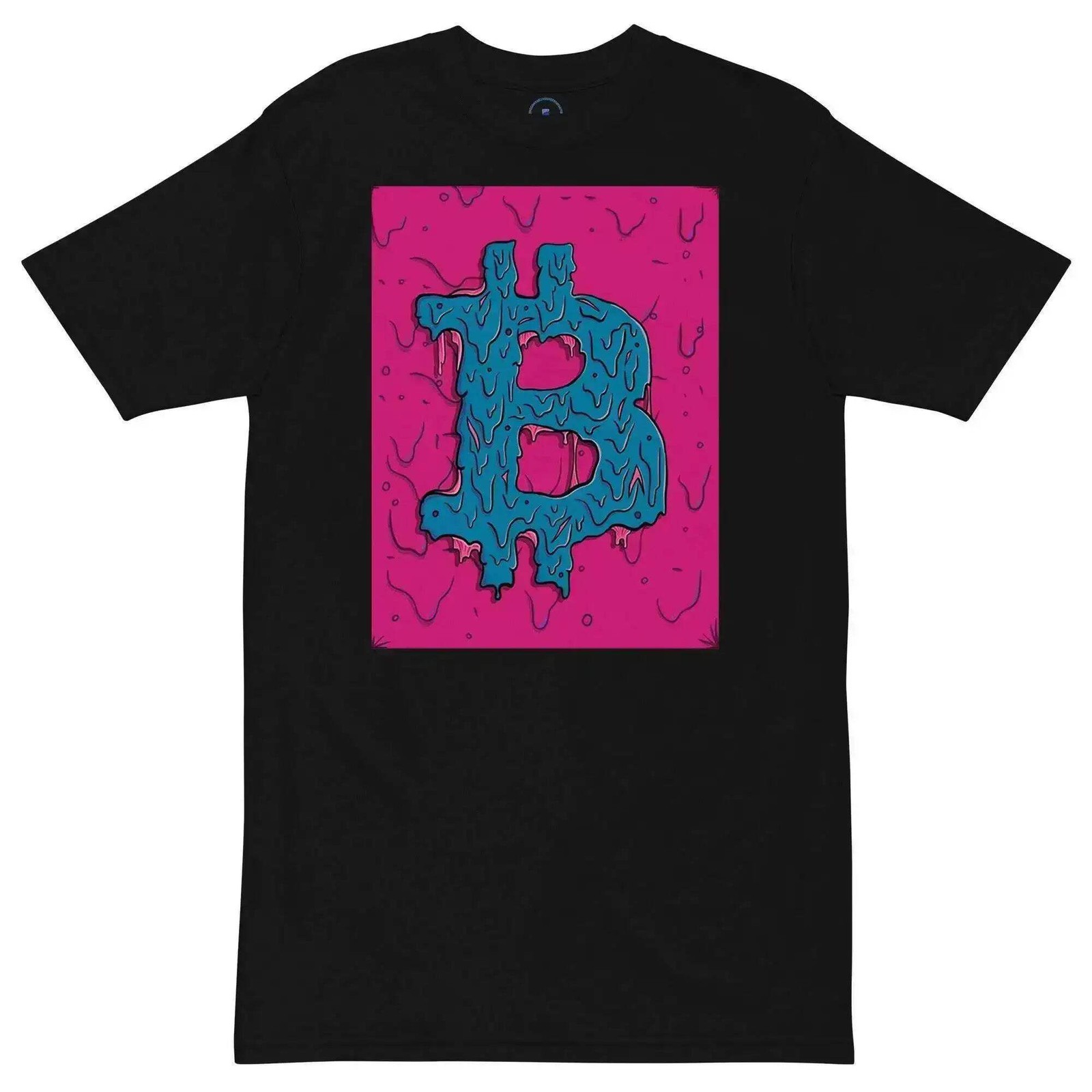 Bitcoin Slime Art T-Shirt