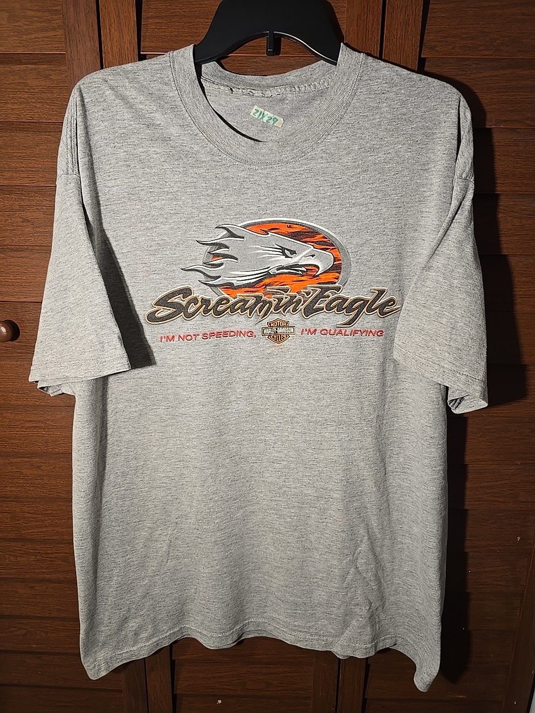 2004 Haley Davidson Screaming Eagle Motorcycle T Shirt Size L