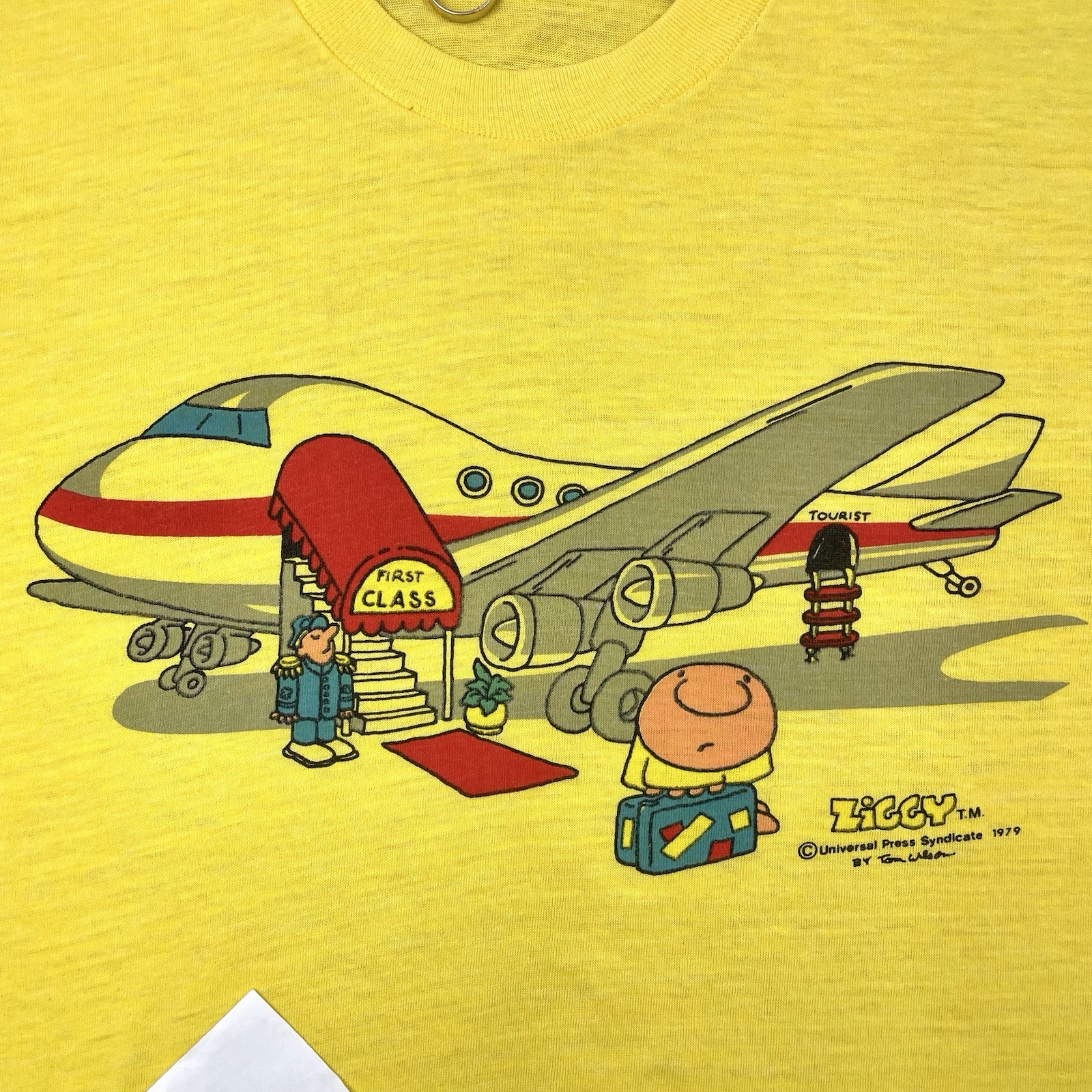 VTG 70s/80s Ziggy 18” x 26.5” Vacation / Class Tshirt