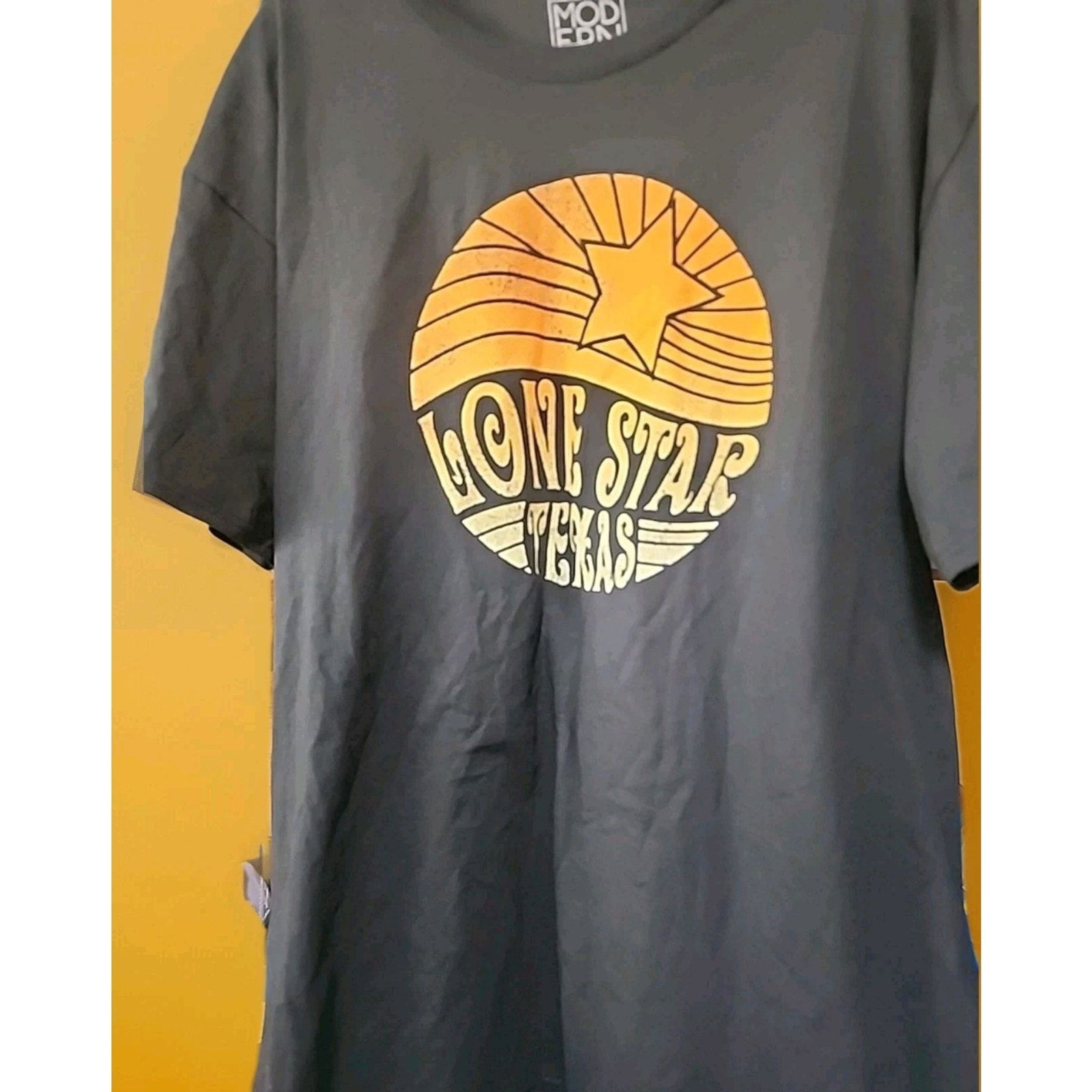 Texas Lone Star T-shirt, Men&rsquo;s Modern Lux XL X-Large New A129 Excellent Soft