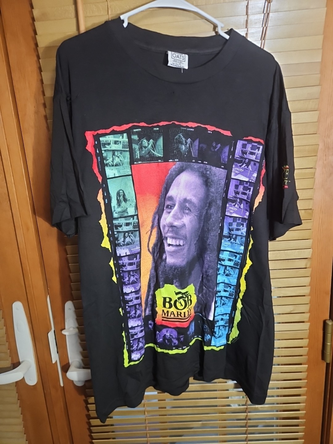 DRY ROT Vintage 90s Wild Oats Bob Marley Rap Tee T Shirt Men&rsquo;s Large Band Reggae