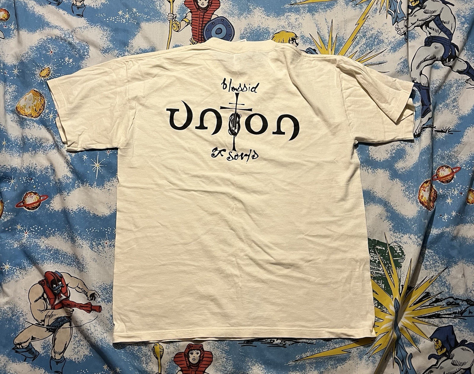 Vintage 1995 Blessid Union Of Souls I Believe Wild Oats Single Stitch T Shirt XL