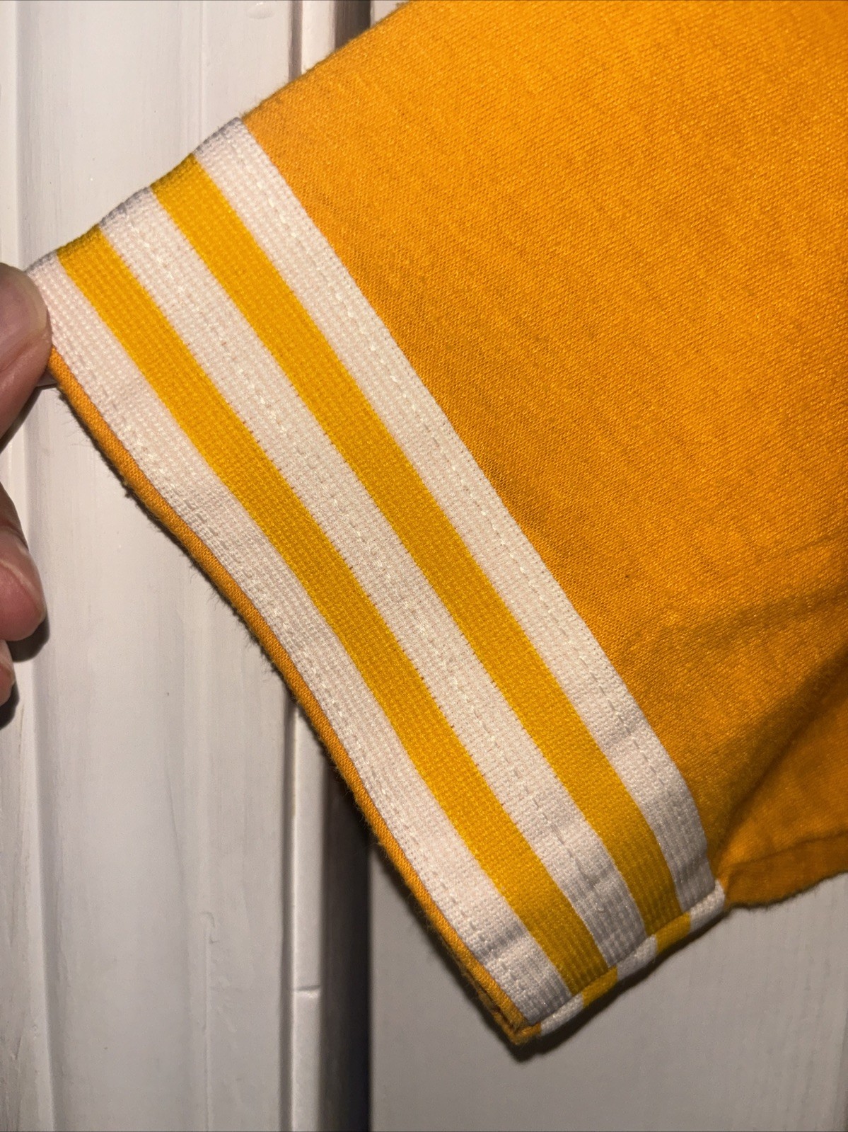 Vintage 1980s West Point U.S.M.A Shirt Size L 42-44 Sportswear Tag Yellow USA