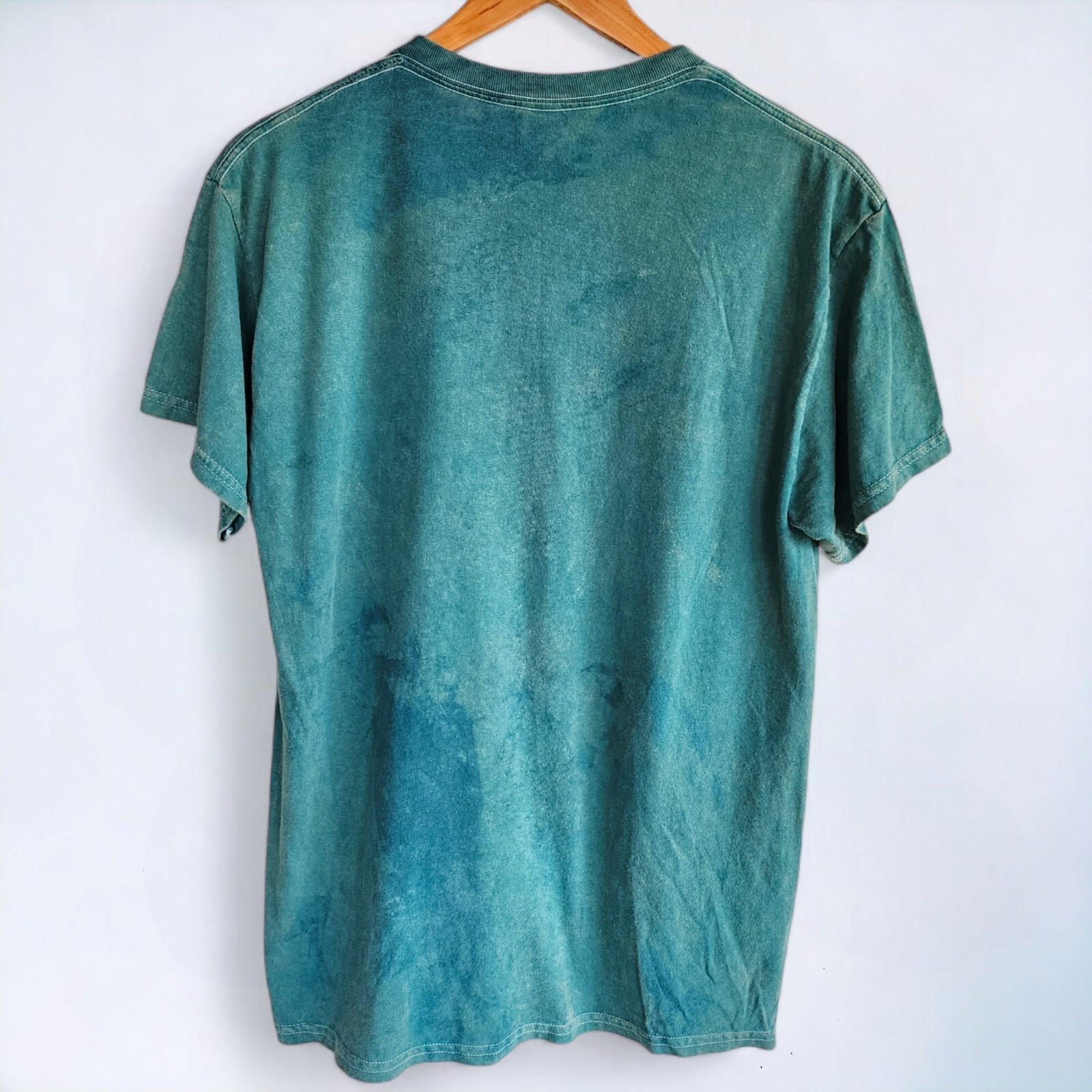 Ice Cube Mineral Wash It Was a Good Day Green Tee Retro Graphic Mens Medium M
