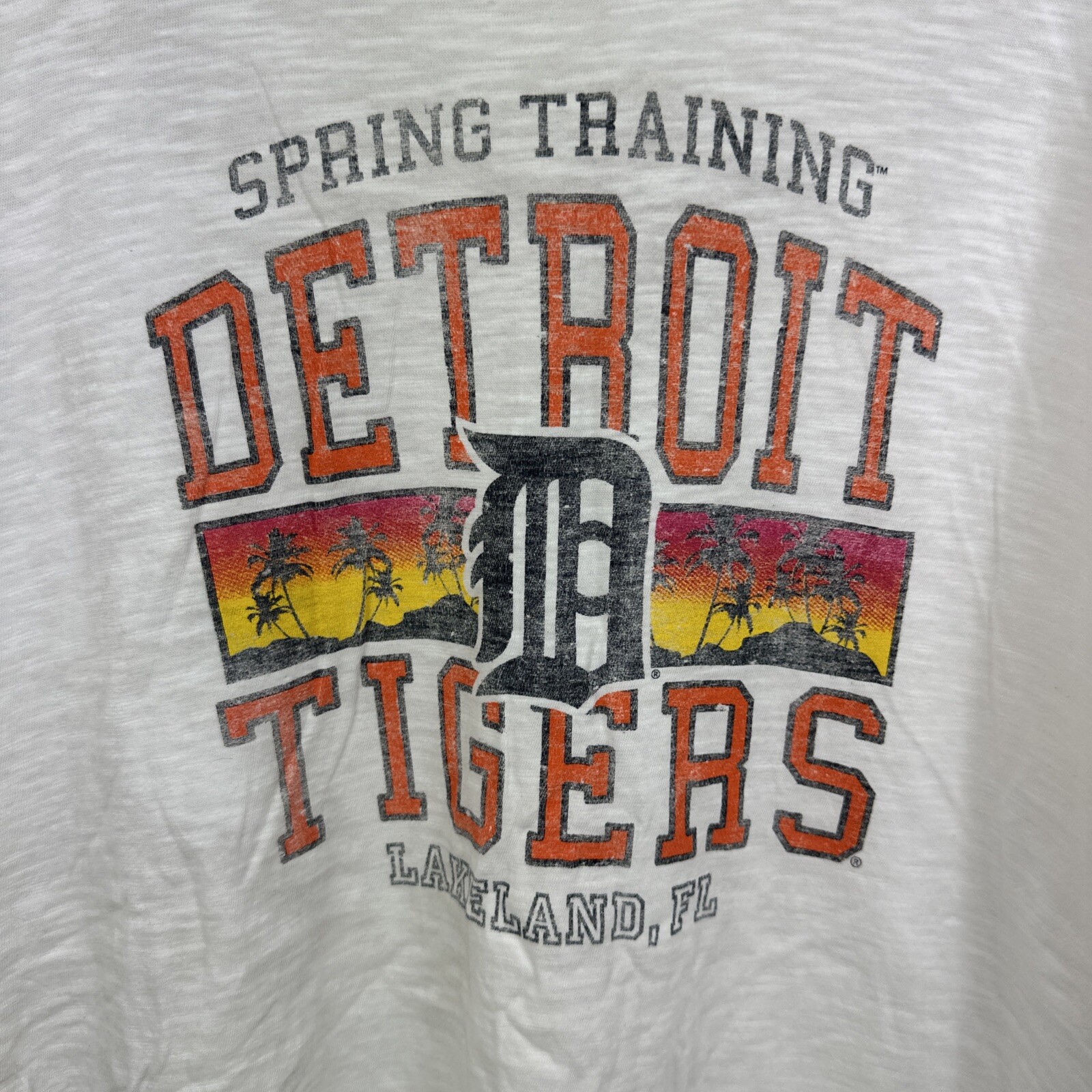&rsquo;47 Brand x MLB Detroit Tigers Men’s 2XL Spring Training Lakeland Cream T-Shirt