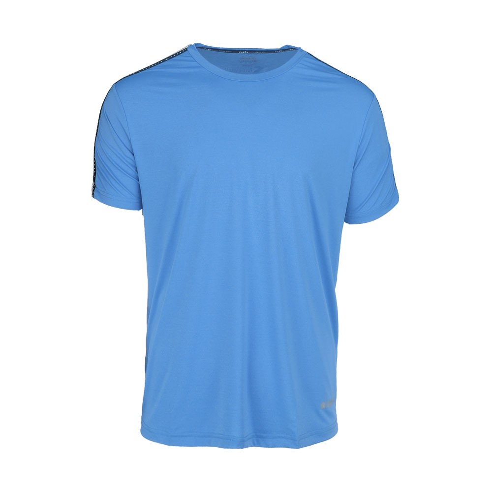 diadora Be One Crew Neck Short Sleeve Athletic T-Shirt Mens Blue Casual Tops 179