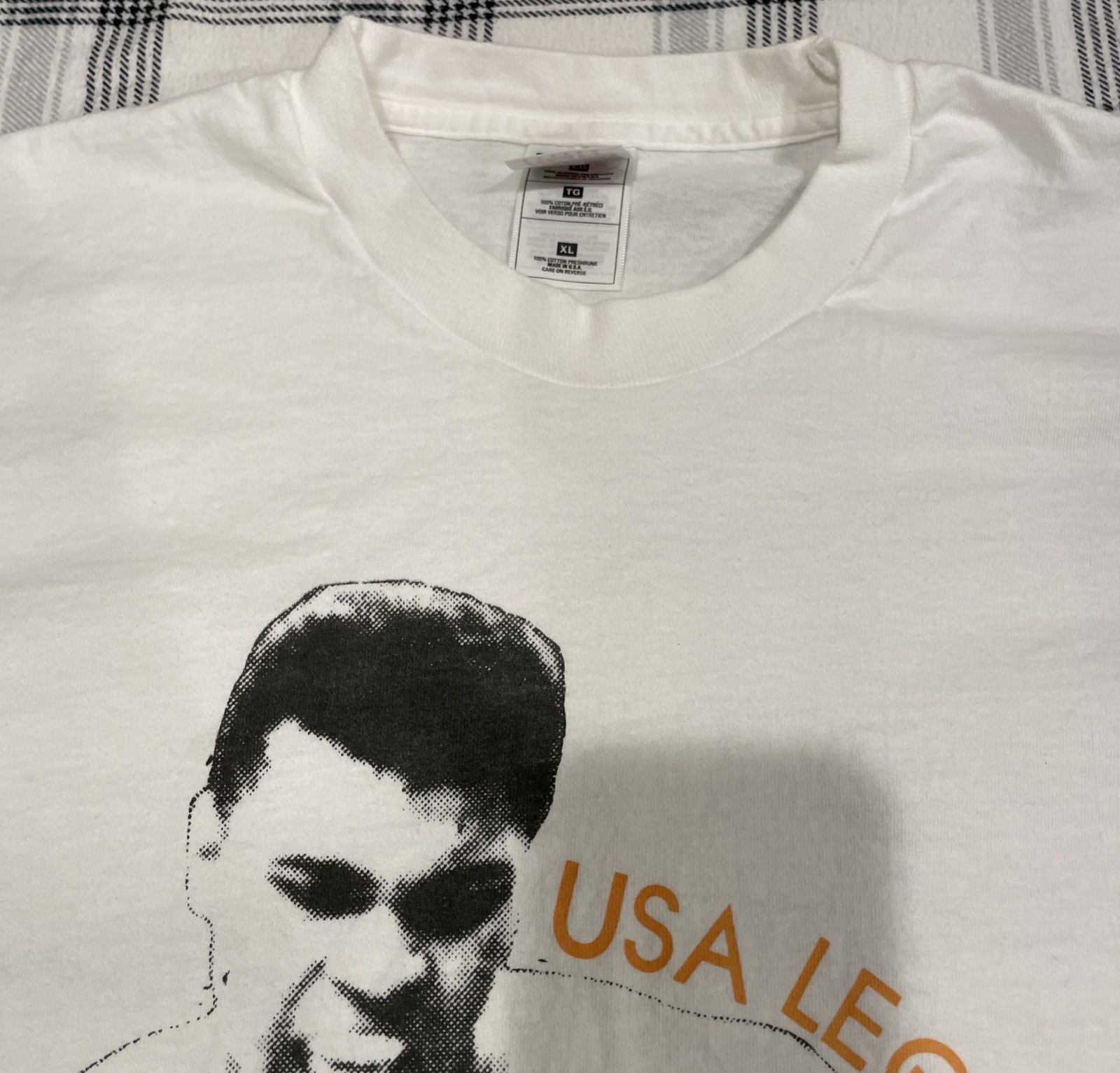 Vintage Muhammad Ali Men’s T-Shirt XL Single Stitch Legends Series Made In USA