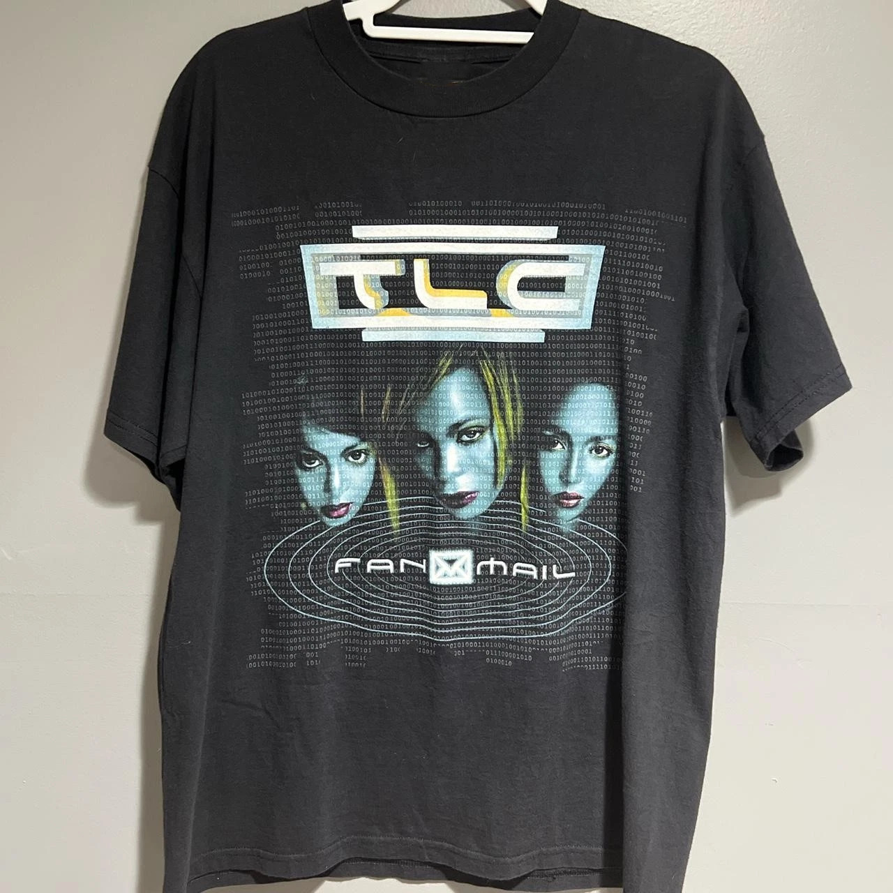 TLC Band Tour Classic Style Black T-Shirt Music Unisex S-5XL ZA806