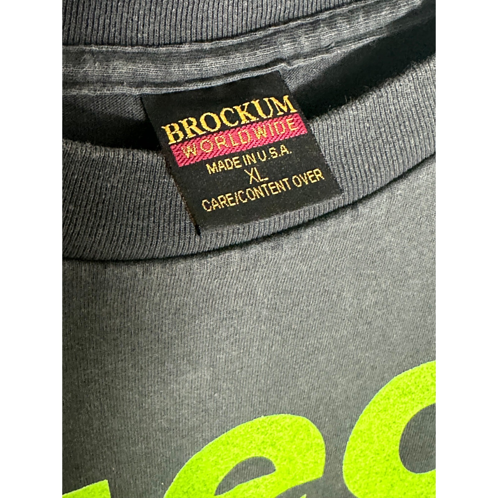Suede « Coming up Tour 1996 » Vintage Reprint Brockum Tag Single Stitch