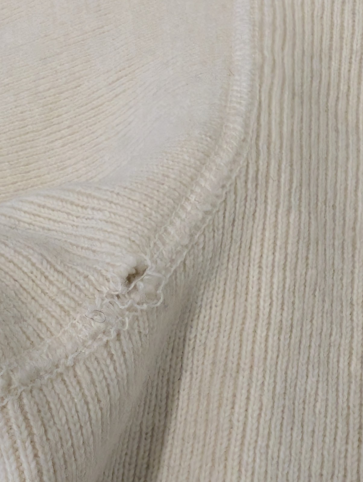 Vintage 50s Military Henley Shirt M Wool Thermal Winter Workwear Uniform USA
