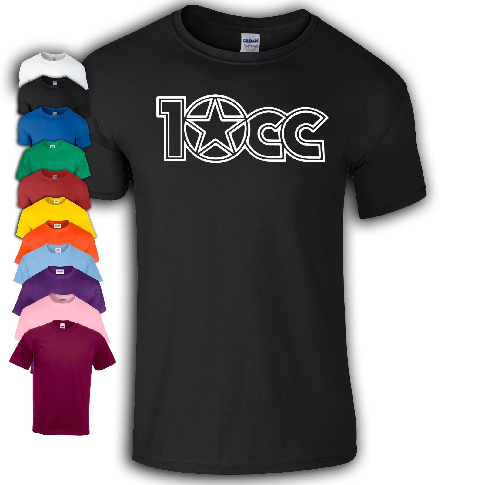 10cc Band Logo All Colors Shirt Full size S-5XL Unisex L920