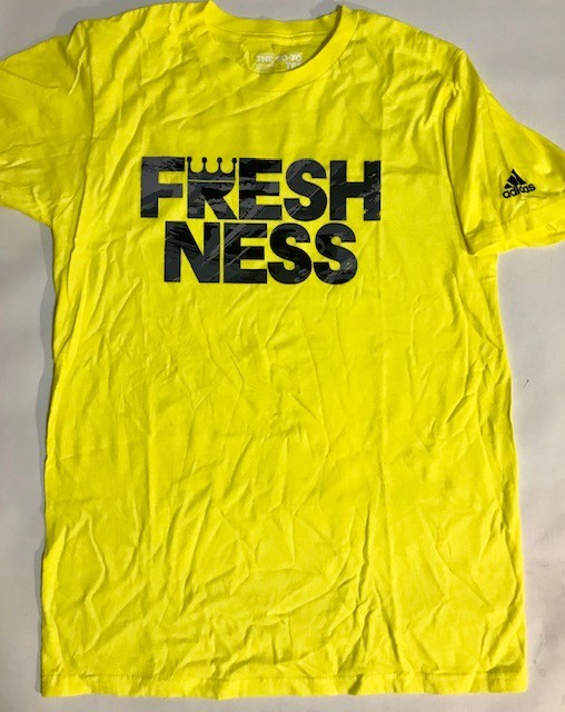 30% Off Adidas 3720A THE GO-TO Freshness T-shirt Yellow Size S