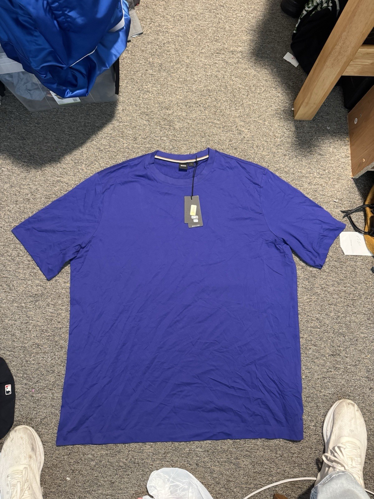Hugo Boss NWT Purple Shirt Size 4X Tall