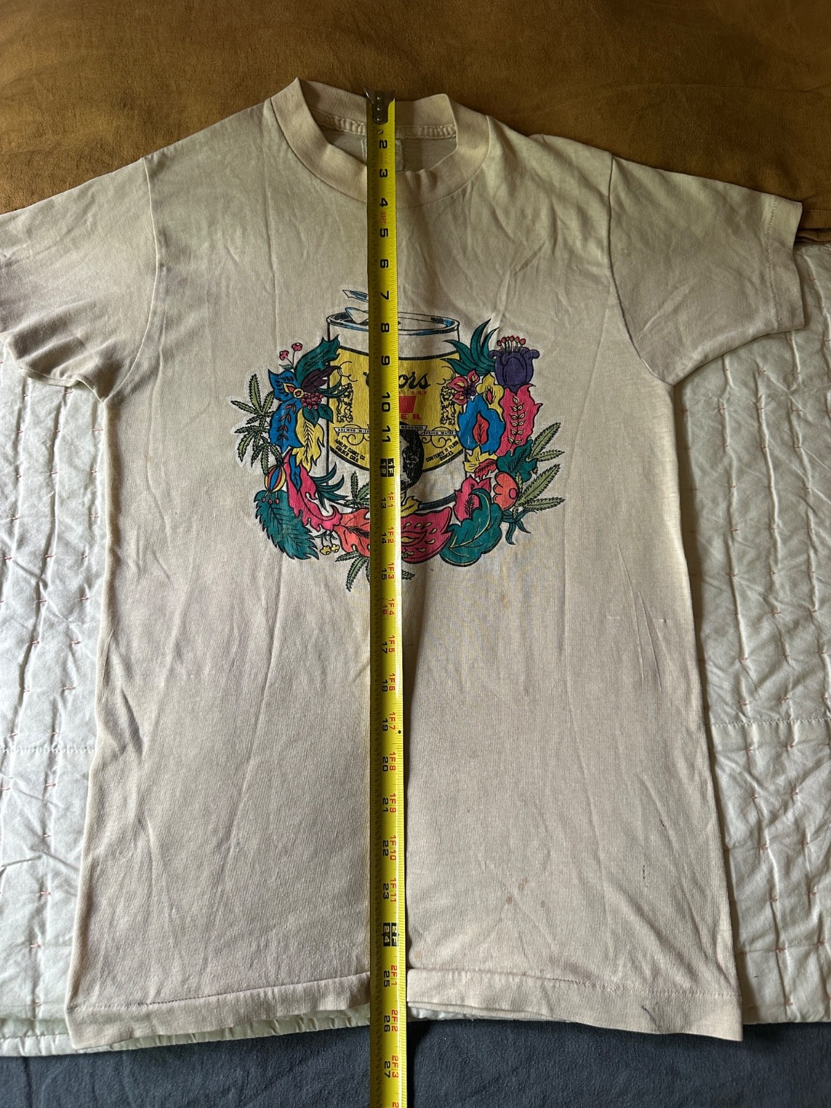 Rare vintage coors banquet shirt 1970s XS