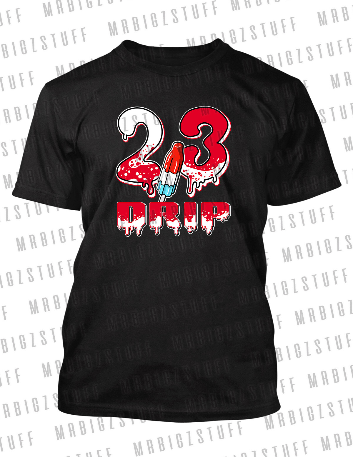 23 Drip Bomb Pop Graphic Complement J&rsquo;s 11 Bred Velvet & J11 CMFT Cherry Shoe
