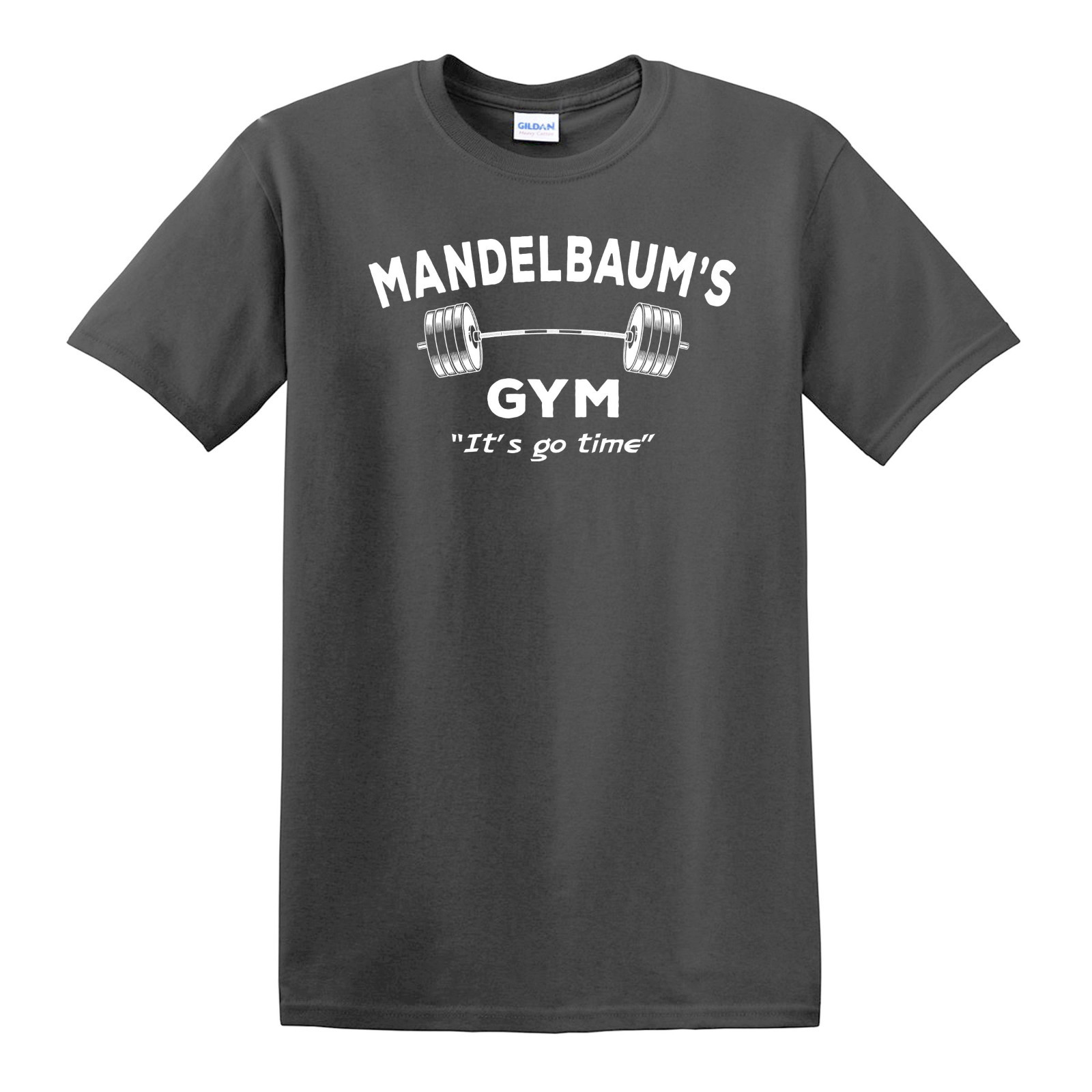 MANDELBAUM&rsquo;S gym T-shirt – S to 6XL – Seinfeld Kramer Contanza Funny