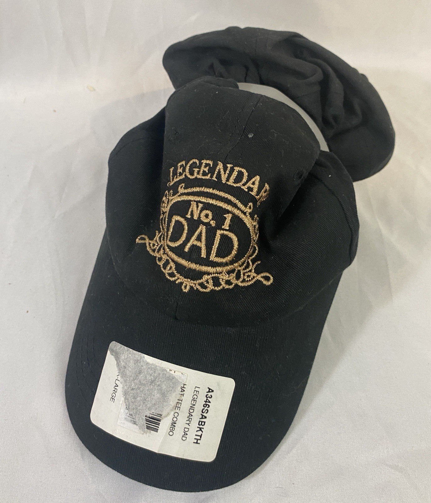 Gilden T-Shirt And Cap # 1 Dad XL NEW Legendary world’s greatest father