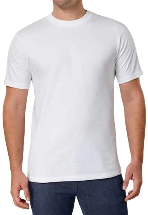 Kirkland Signature Men&rsquo;s XL White Crewneck T-Shirts 3-Pack 100% Cotton H2034