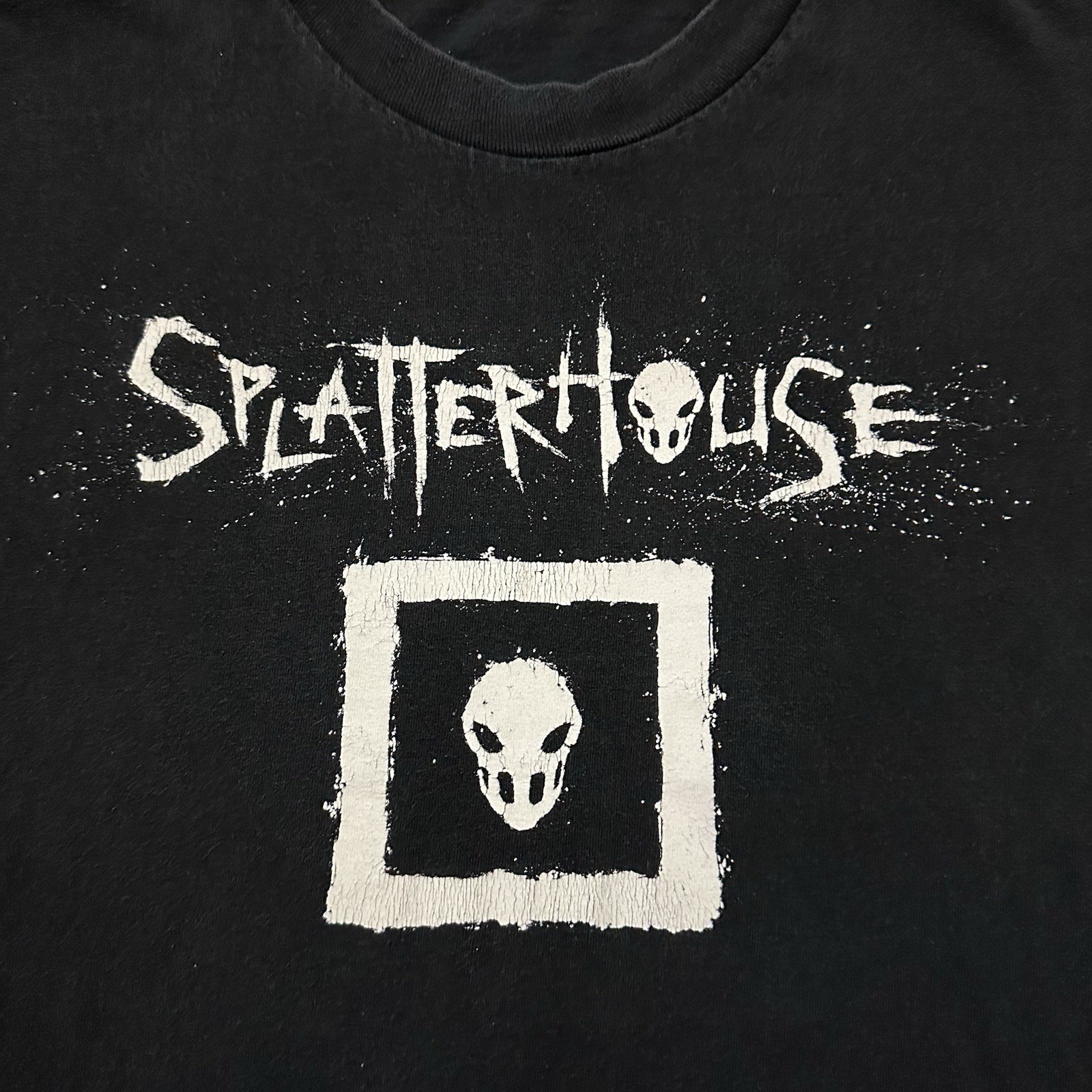 Vintage Y2K Splatterhouse T Shirt Size XL 2010 Horror Video Game Promo Namco