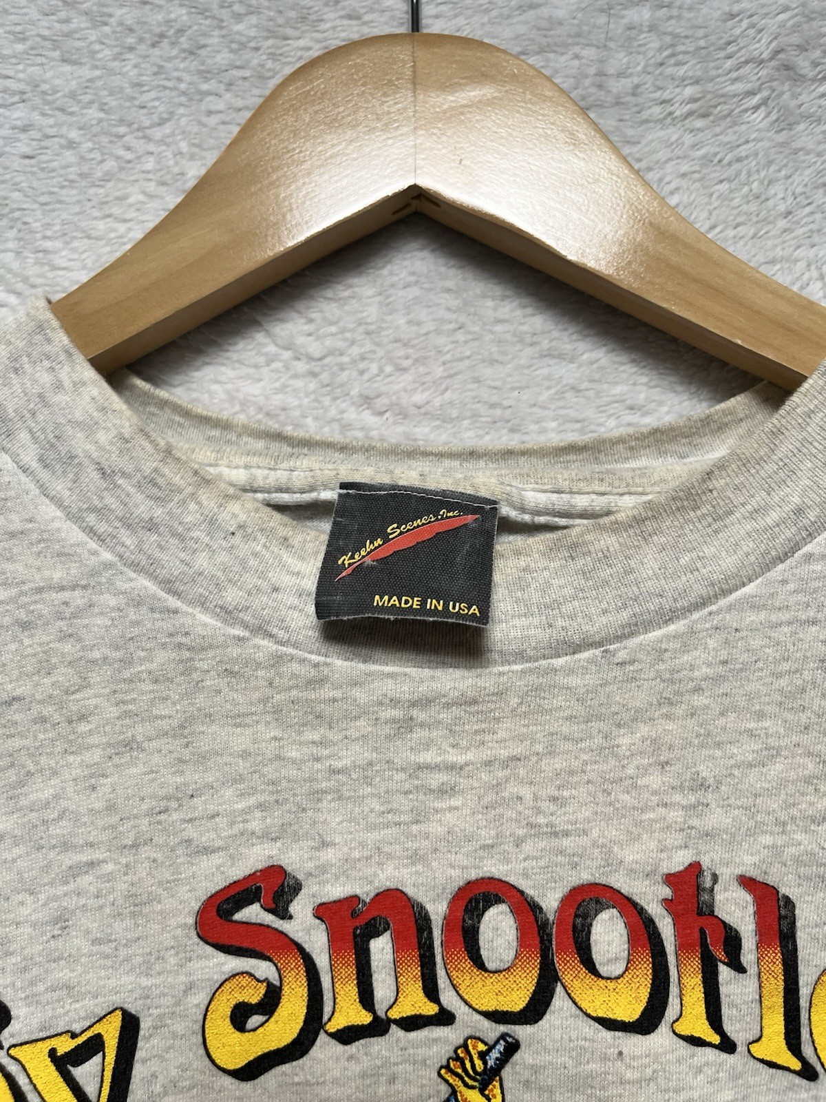 Sy Snootles Max Rebo Band T-Shirt Tour L/XL Keehn Scenes Star Wars USA 2 Sided