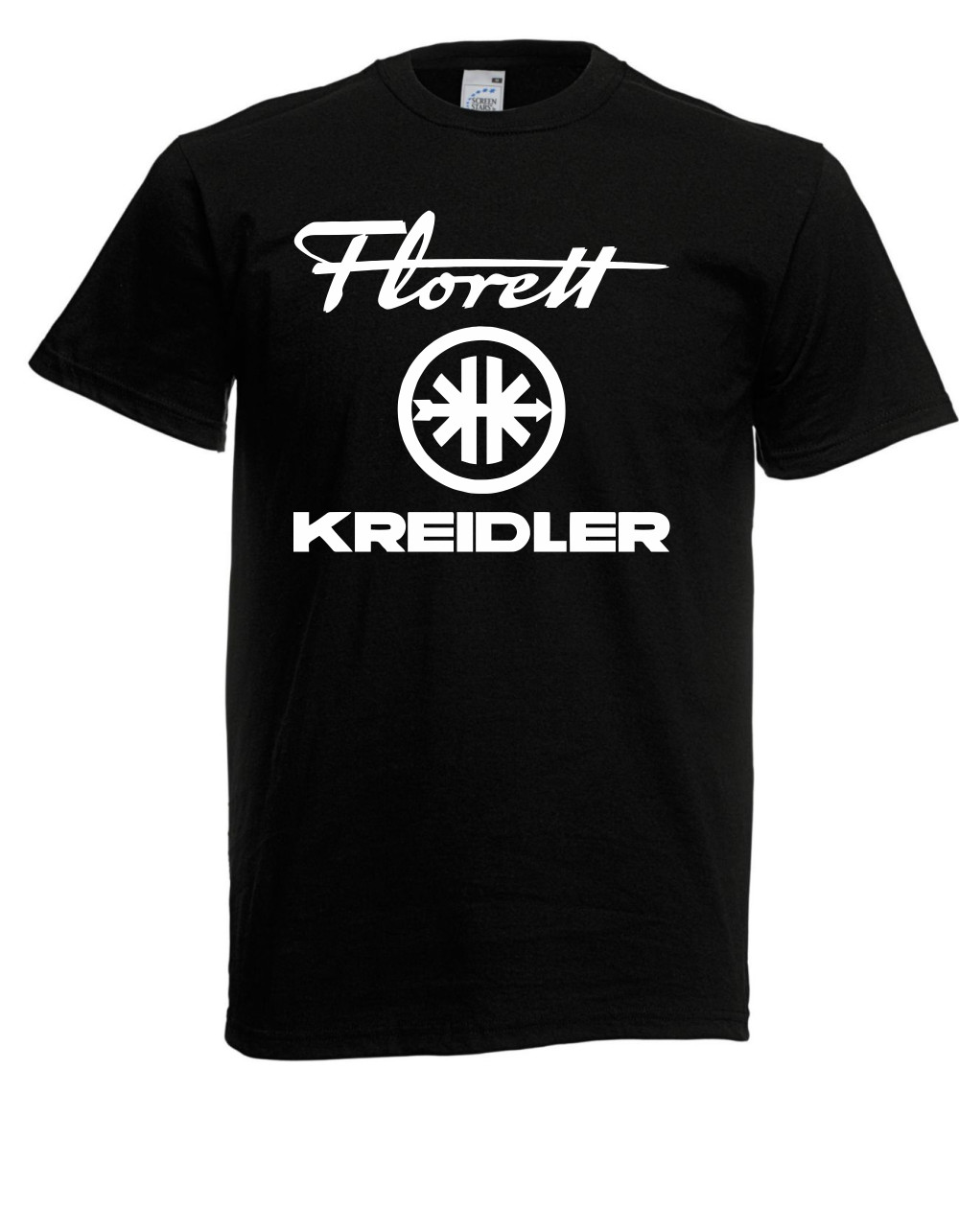 Herren T-Shirt l Florett Kreidler + Logo l Größe bis 5XL