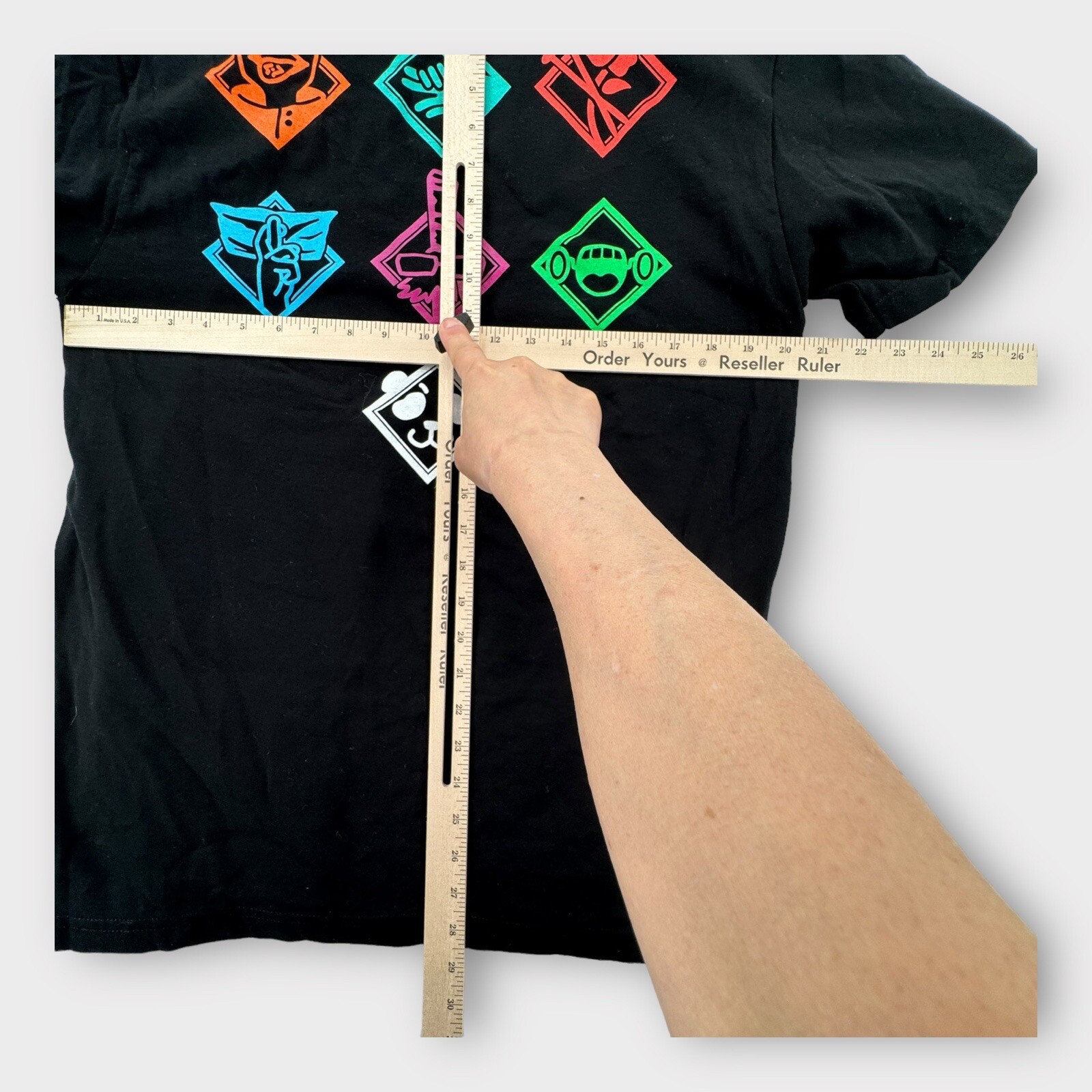 Jujutsu Kaisen Tokyo Jutsu T-Shirt Mens Medium High School Chibi Tee Anime NEW