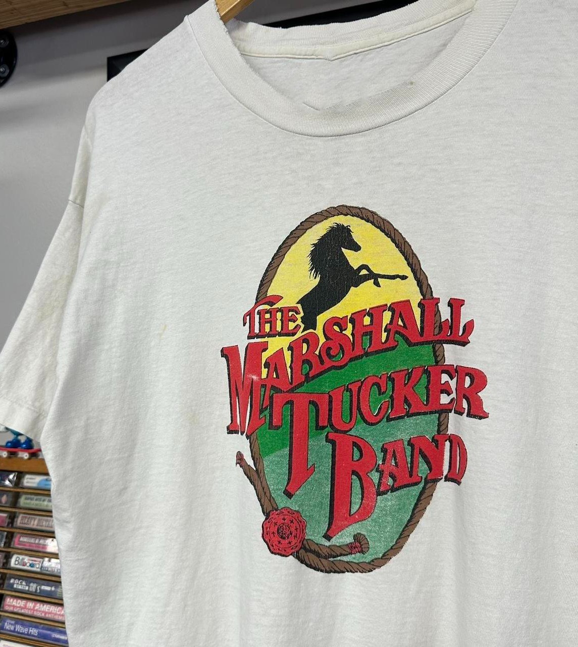 Vtg Vtg The Marshall Tucker Band Tour Cotton White All Size Unisex Shirt BL130