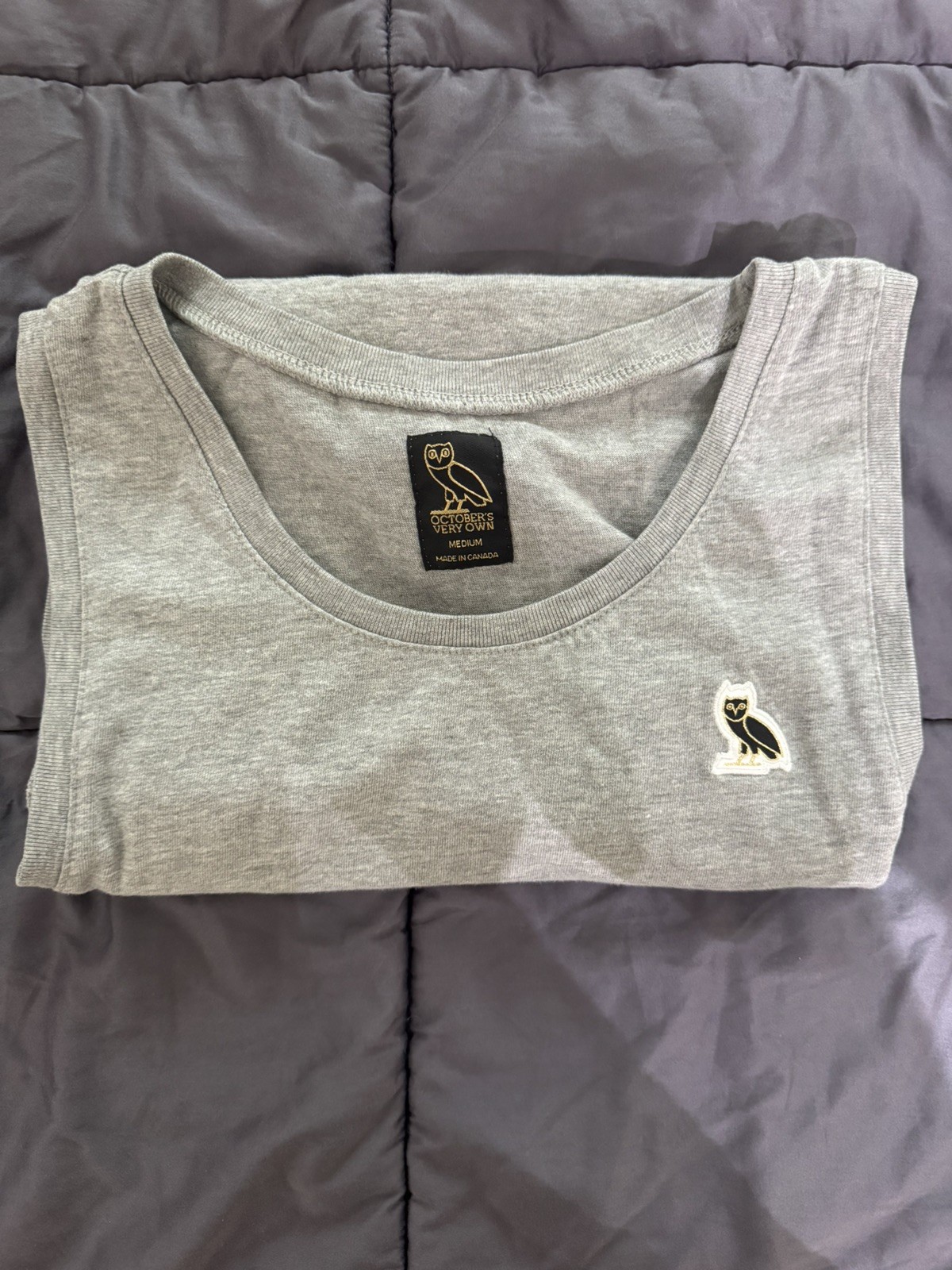 2010s Drake OVO – October’s Very Own Grey Tank Top, Size Medium, Like New